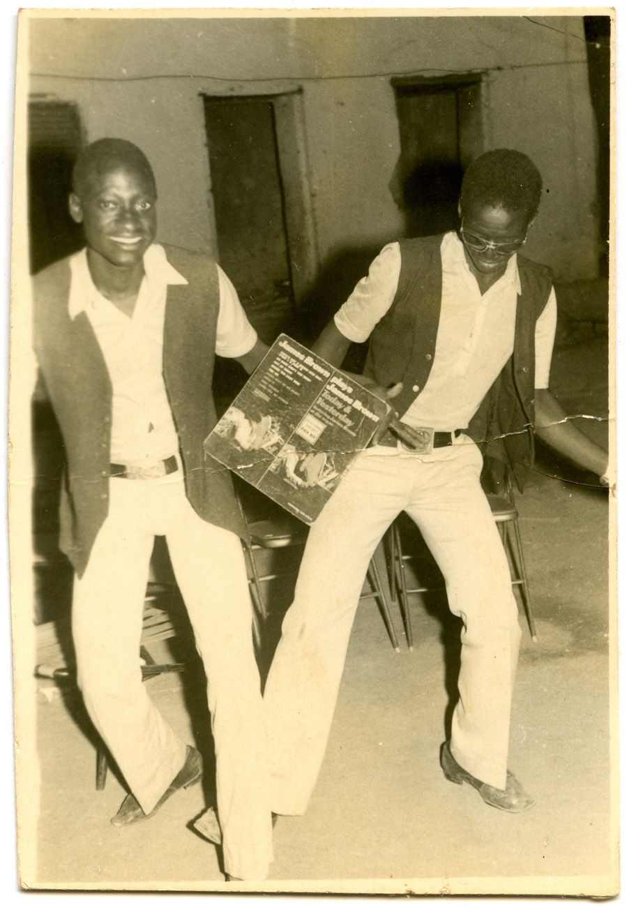 Malick Sidibé CIA Tirage unique d'époque 8 x 5,5 cm 3,1 x 2,1 inches