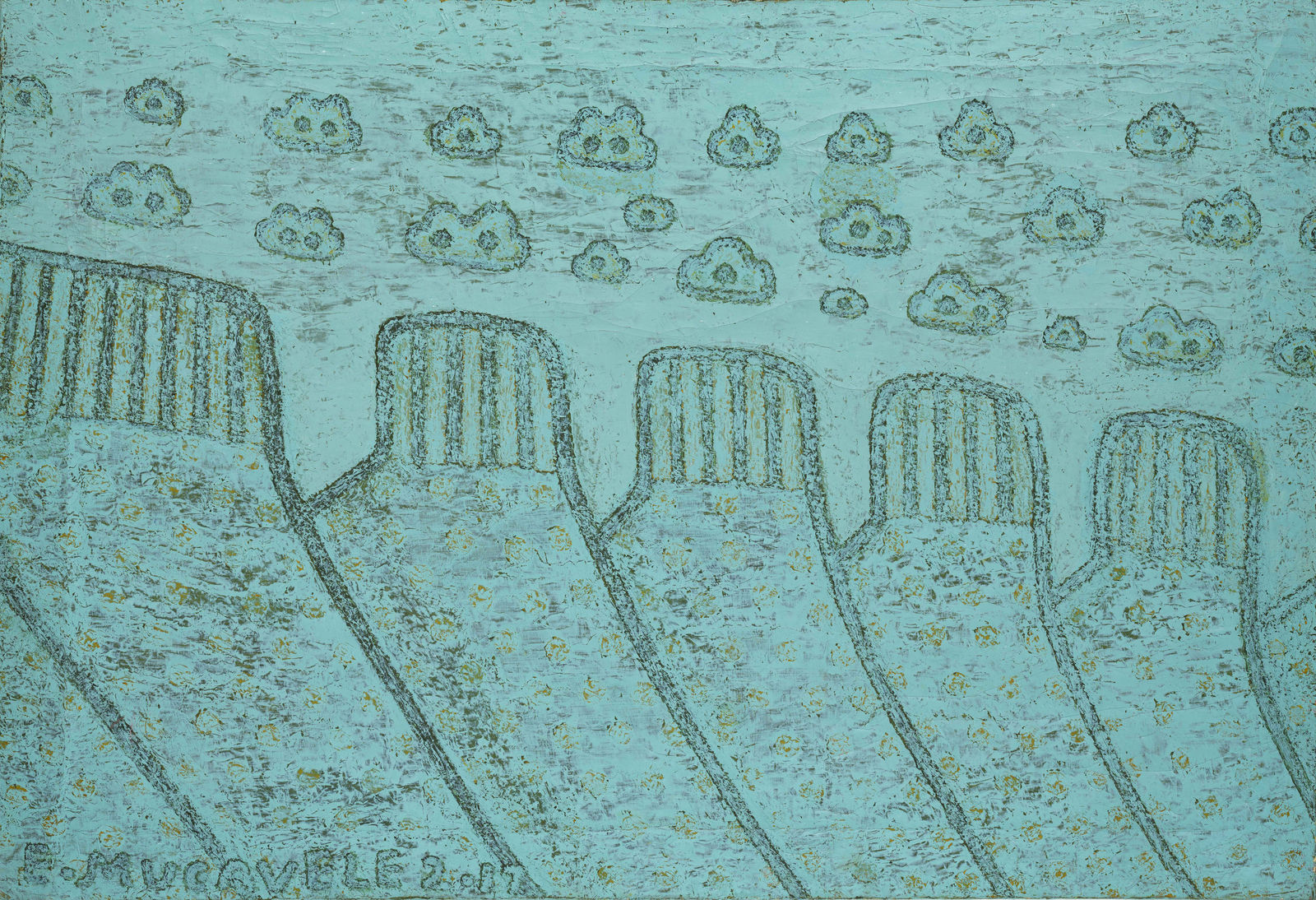 Estevão Mucavele, Sans titre, 2017