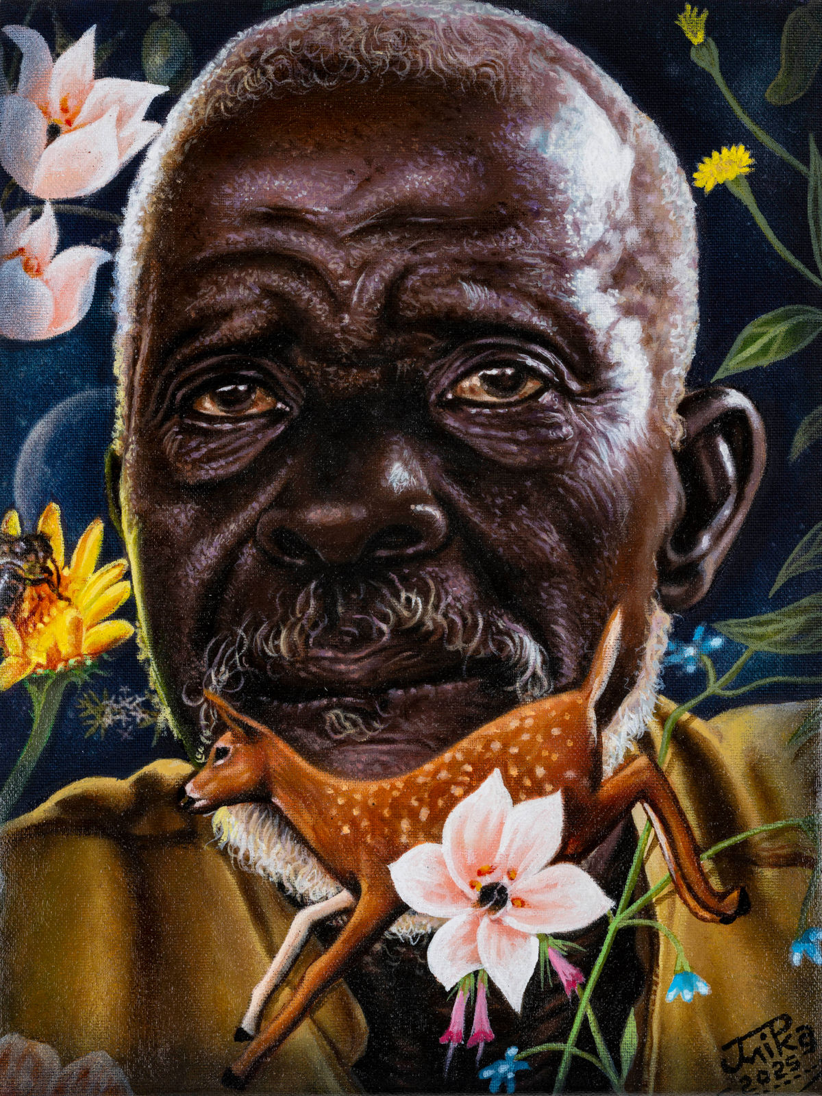 JP Mika, Ndoto ya mobomi ba nyama (Le rêve du chasseur), 2025