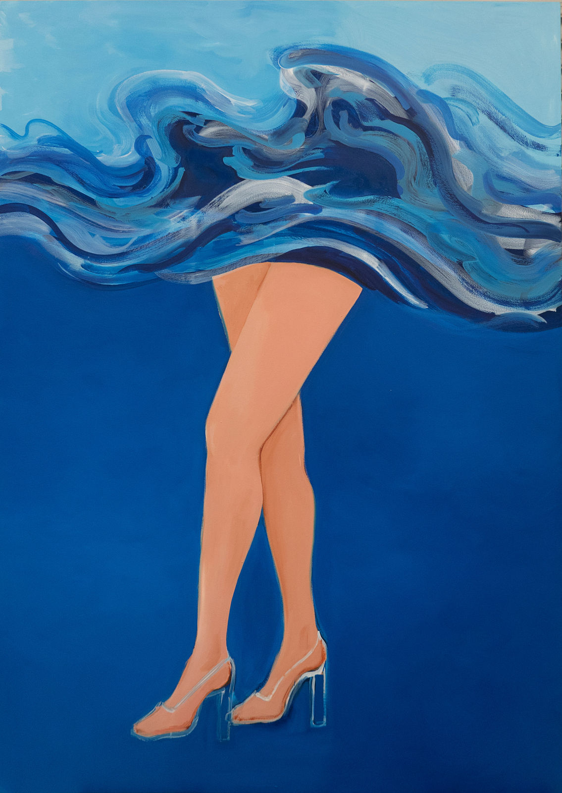 Becky Kolsrud, Inscape (wave), 2020