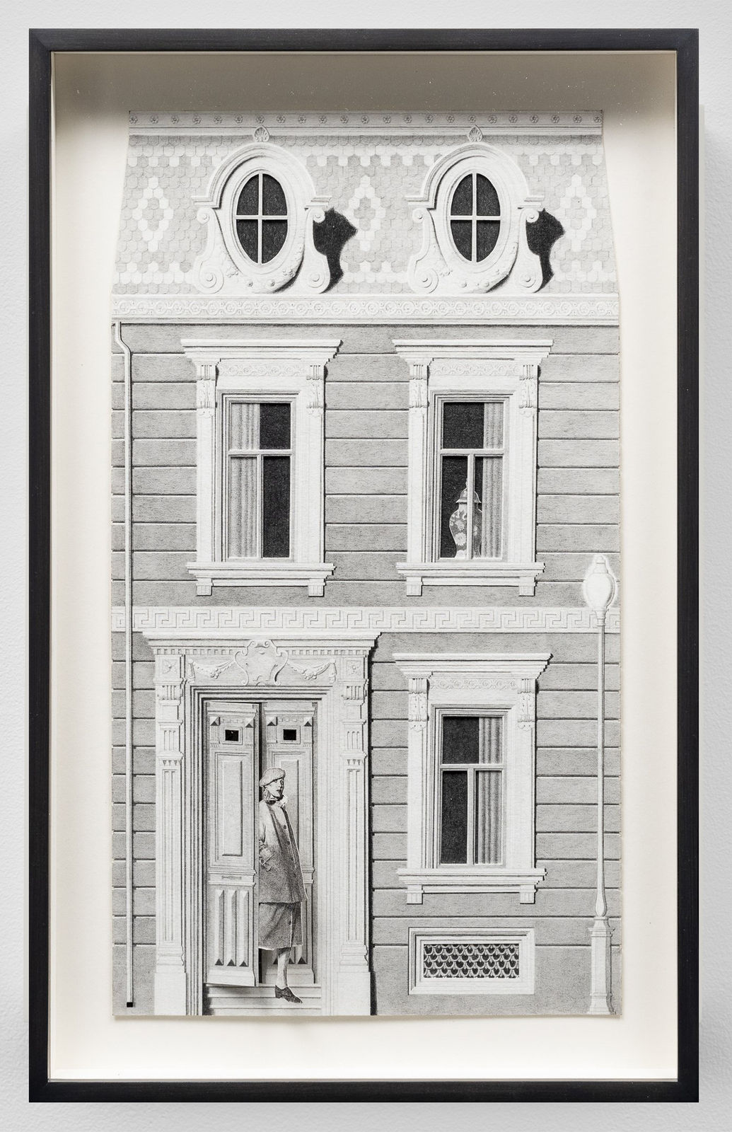 Milano Chow, Exterior (Figure Exiting), 2020