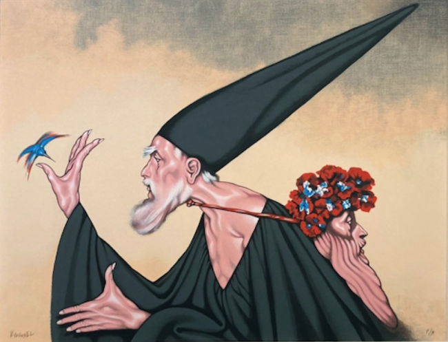 Rafael Coronel, "Encuentro", ca. 2010