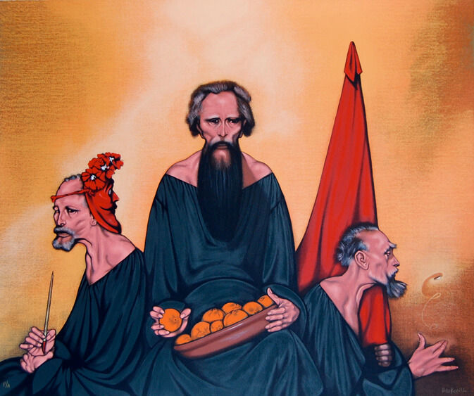 Rafael Coronel, "En el aire", ca. 2010