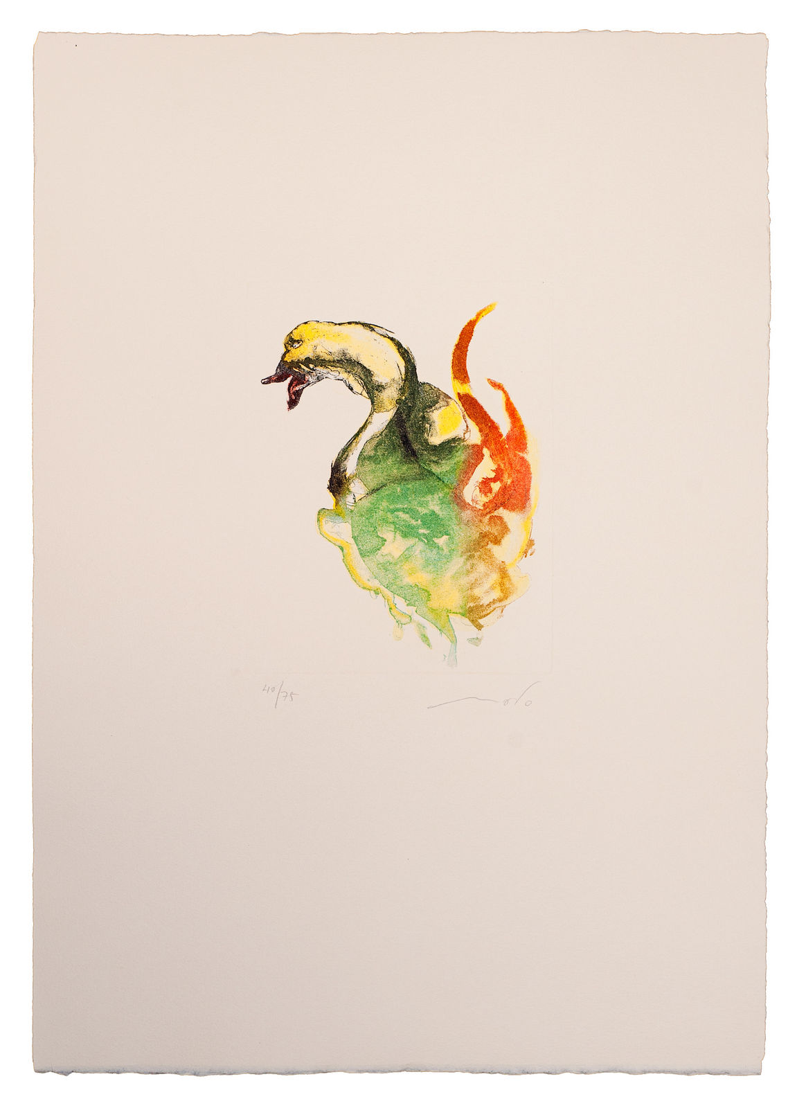 Luis Moro, "La fuente de los cisnes", 2008