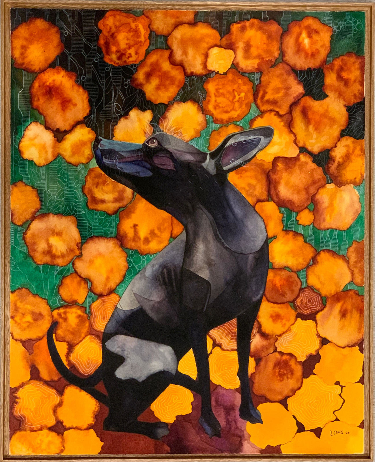 Oscar Figueroa, "La guía y el alma", 2025