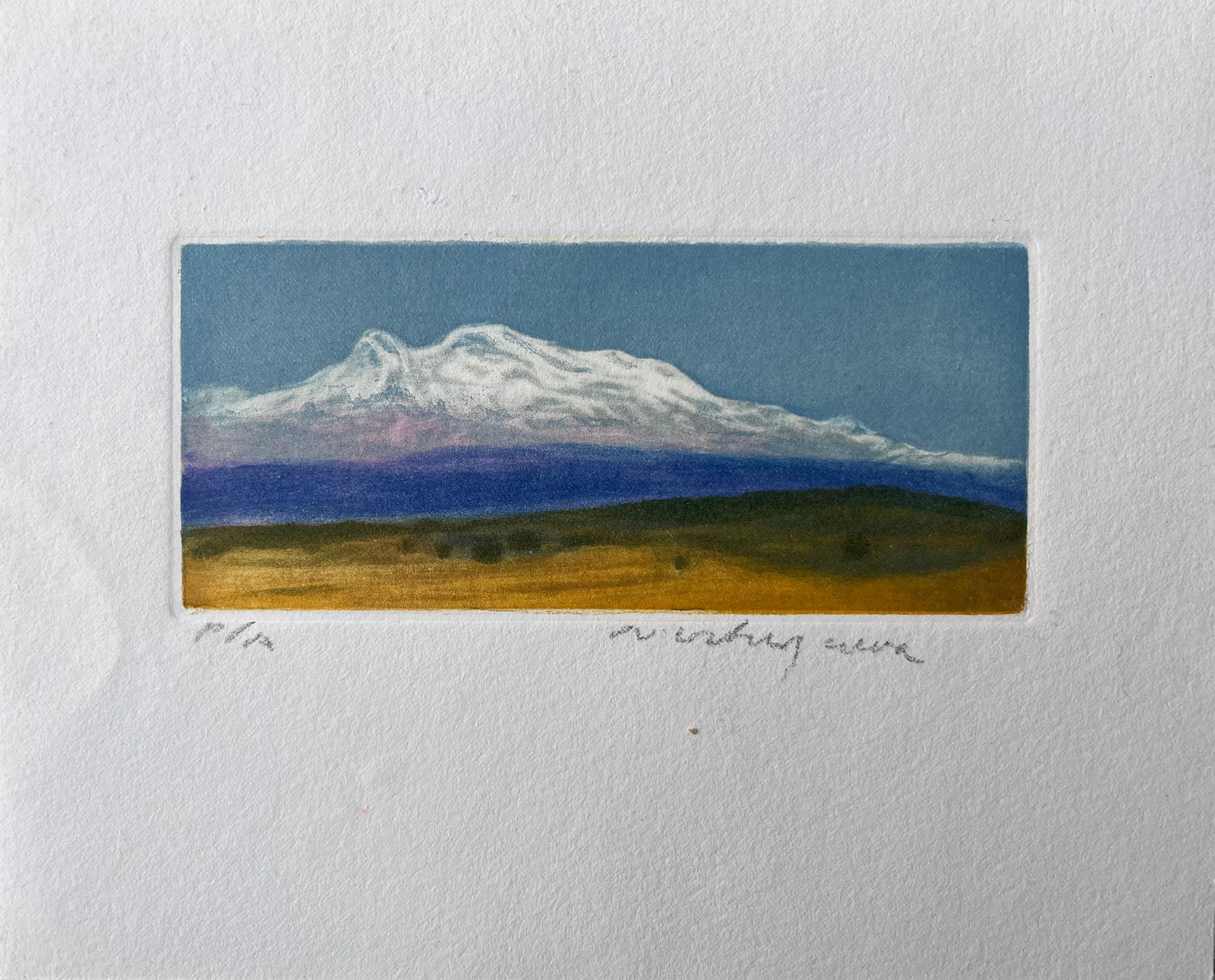 Luis Nishizawa, "Iztaccíhuatl", ca. 1998