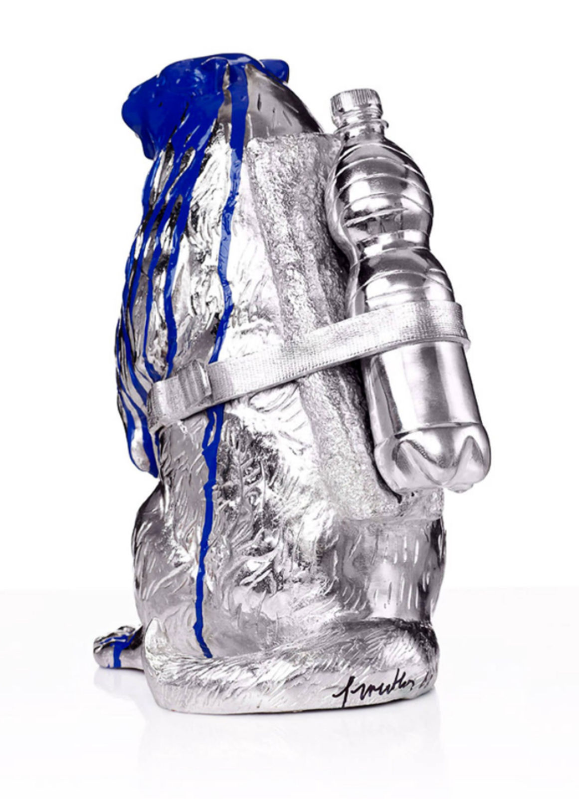 William Sweetlove, Cloned Marmot with pet bottle, 2011