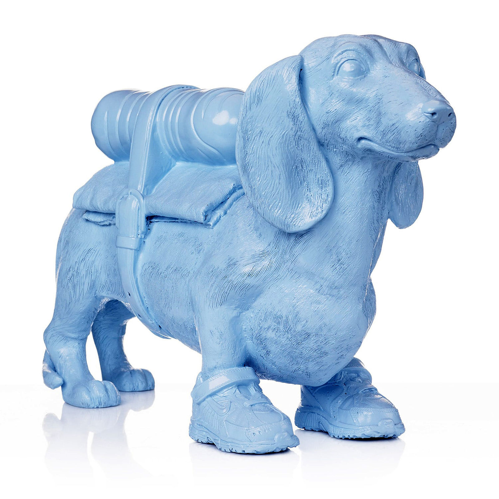 William Sweetlove, Cloned Dachshund with pet bottle, 2011 - 2020