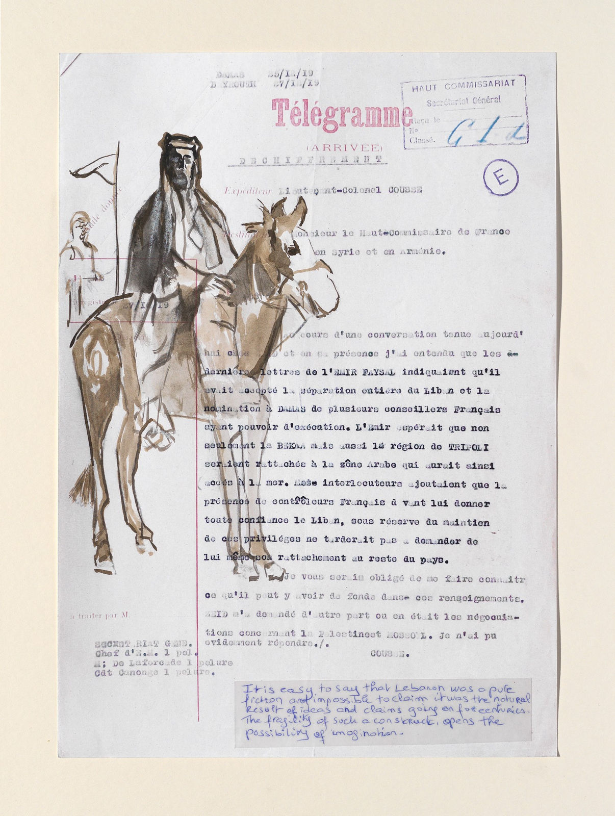 Lamia Joreige, Uncertain Times - Creation of a Nation 3, 2022