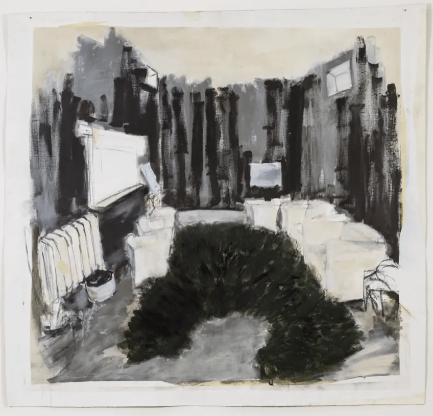 Tamara Al-Samerraei , Living Room , 2015