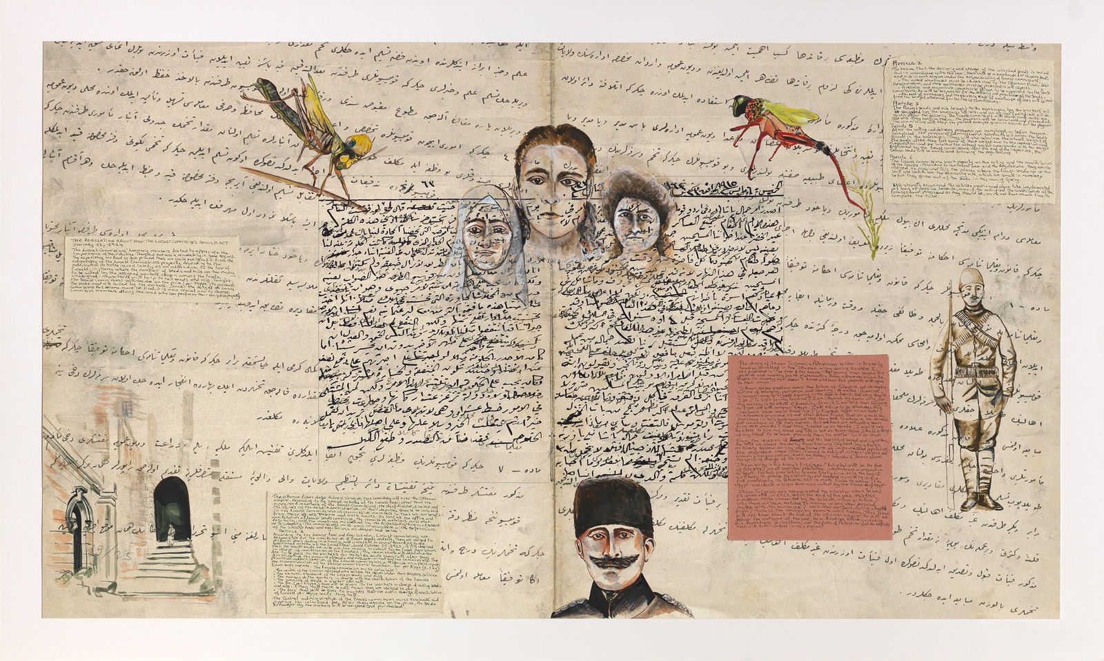 Lamia Joreige, Uncertain Times - The Diary of a young ottoman soldier , 2022