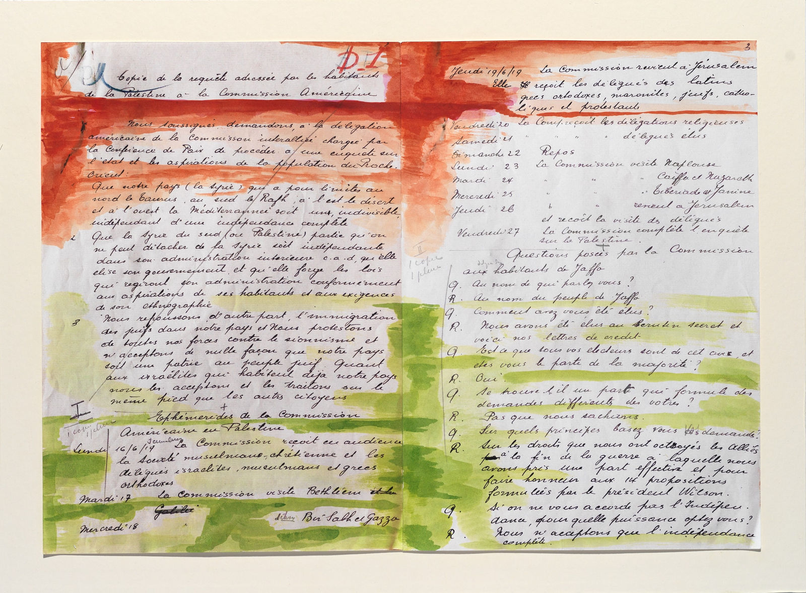 Lamia Joreige, Uncertain Times - Fate of Palestine 1, 2022