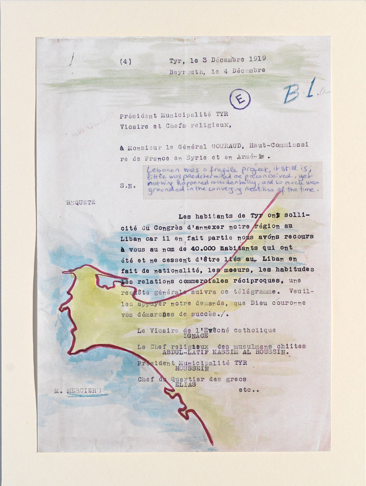 Lamia Joreige, Uncertain Times - Creation of a Nation 2, 2022