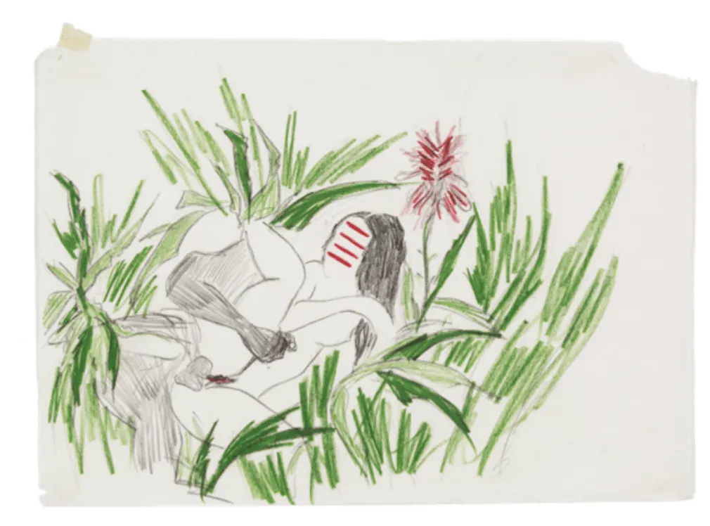 Tamara Al-Samerraei , Flesh and Green 1 , 2014