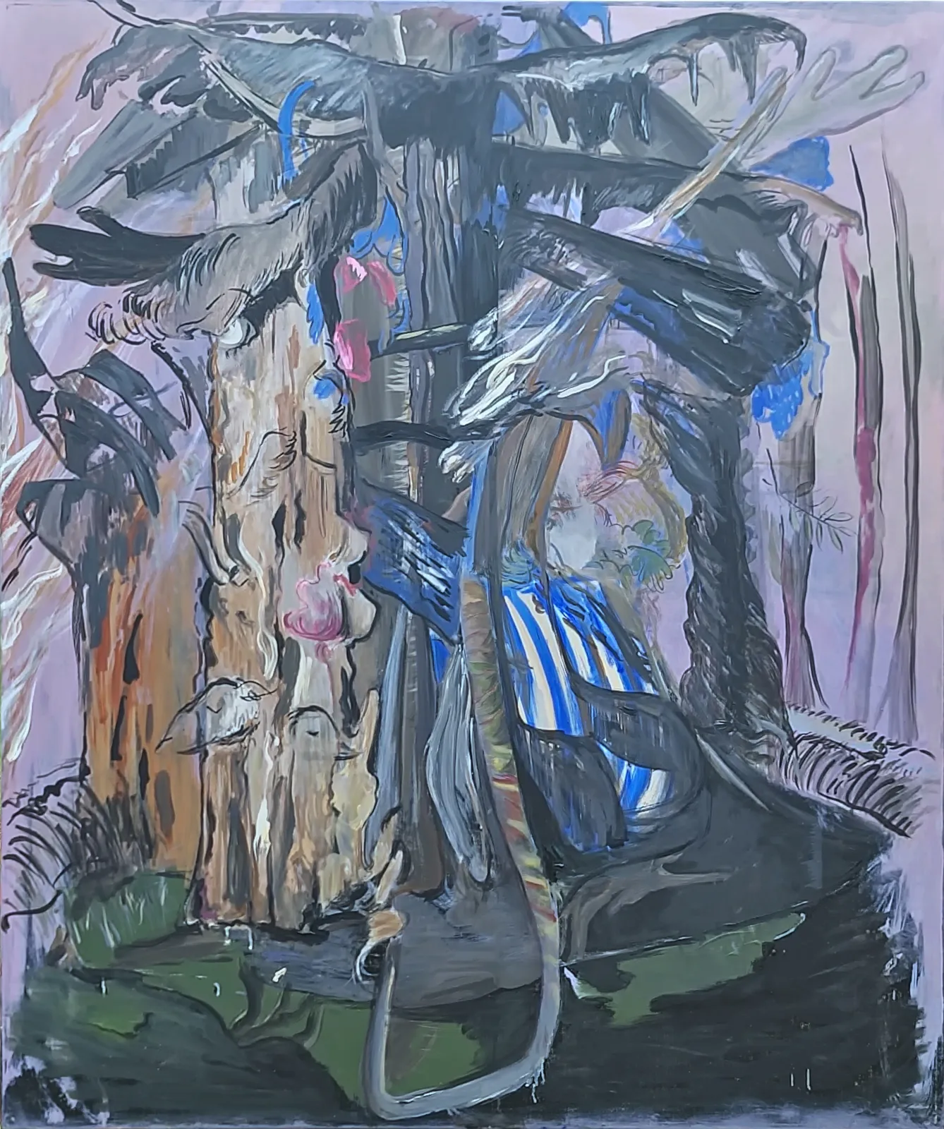 Talar Aghbashian, Blazing Forest , 2023