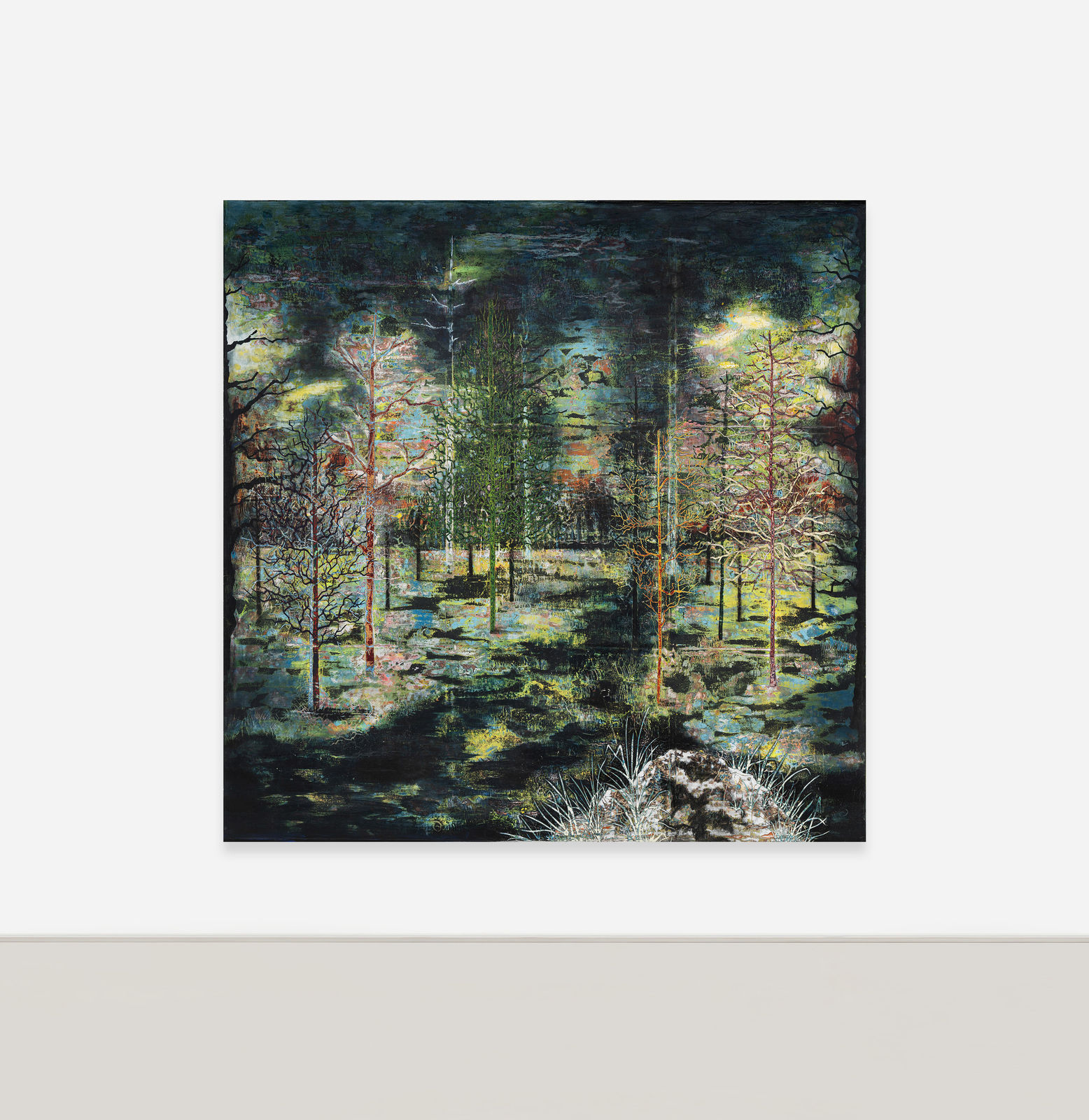 Dennis Miranda Zamorano, A landscape anchored in memory is a labyrinth, 2023