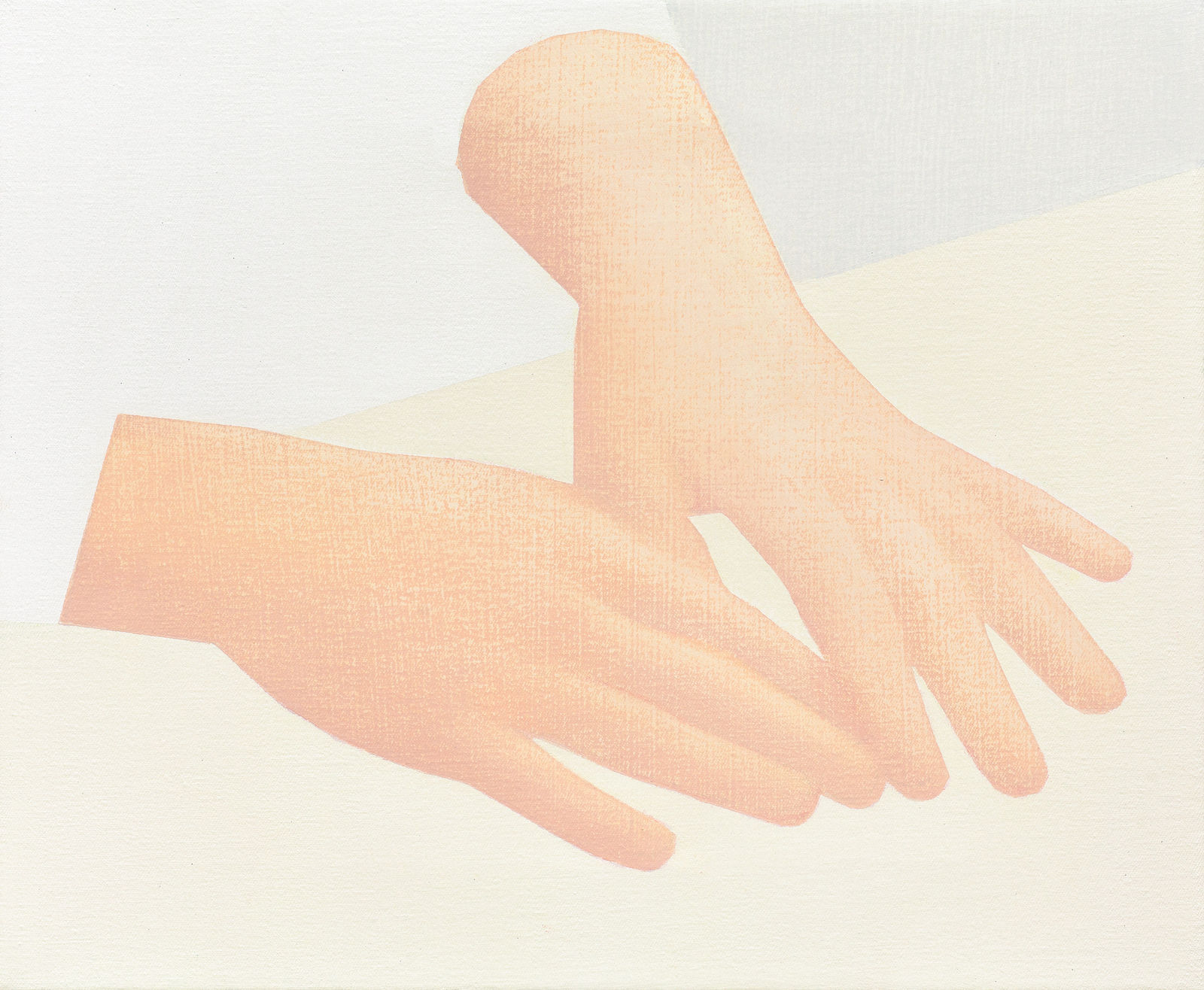 Manuel Stehli, Untitled (Pair of Hands 12), 2021