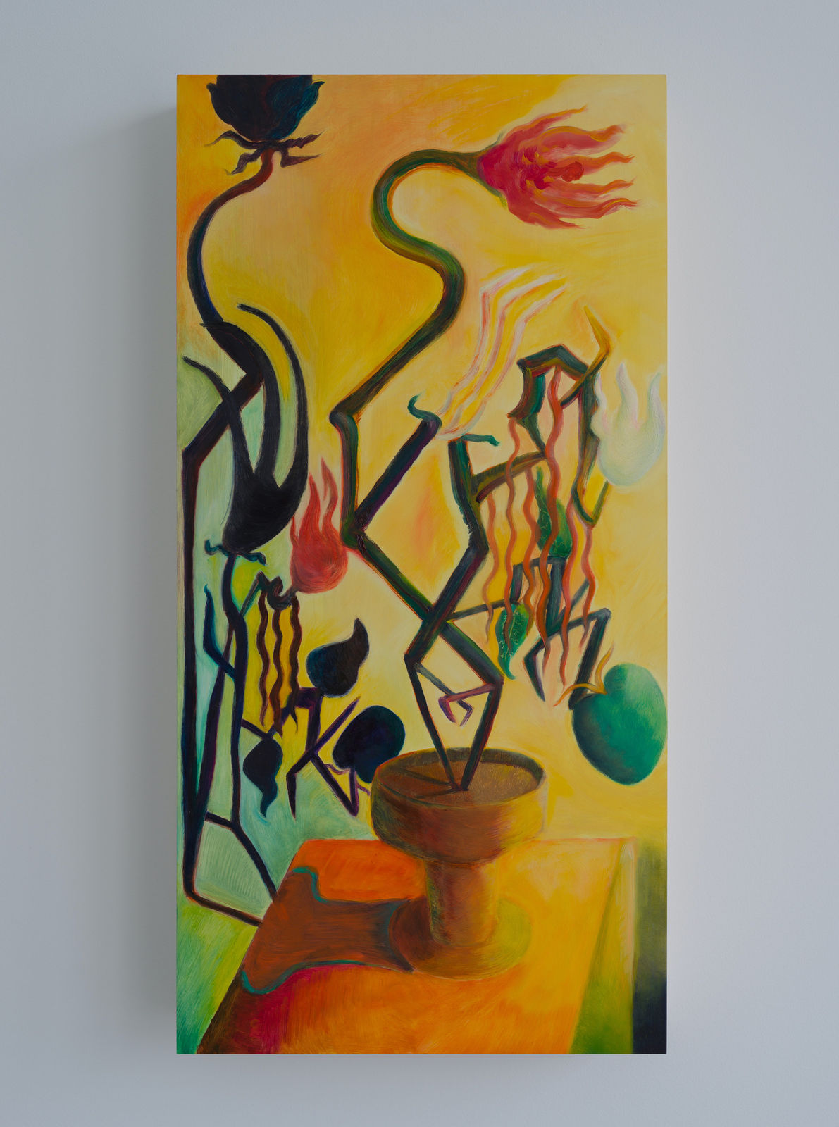 Damien H. Ding, A flower painting just for me, 2020