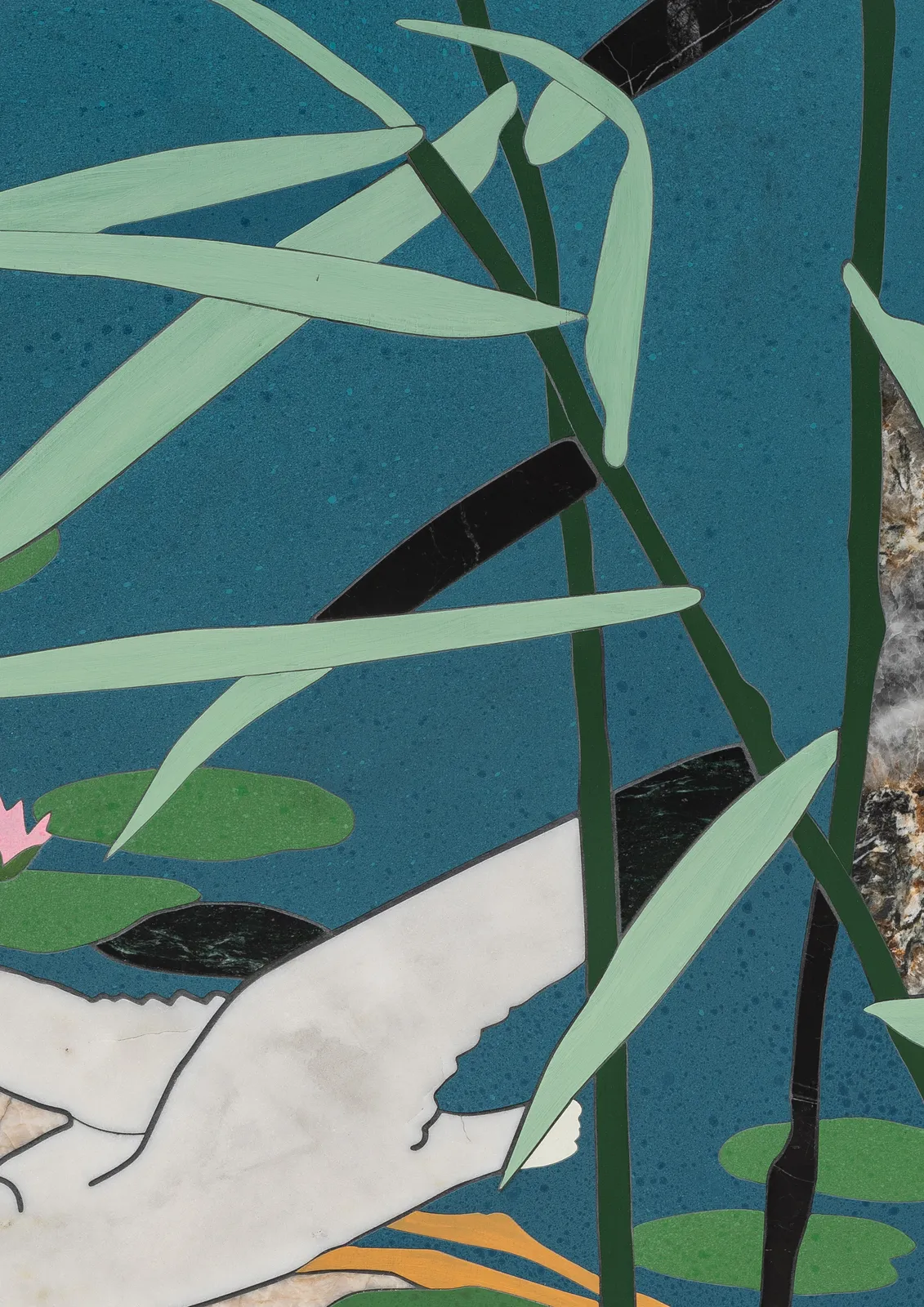 Laurent Pernot, In the Reeds, 2022