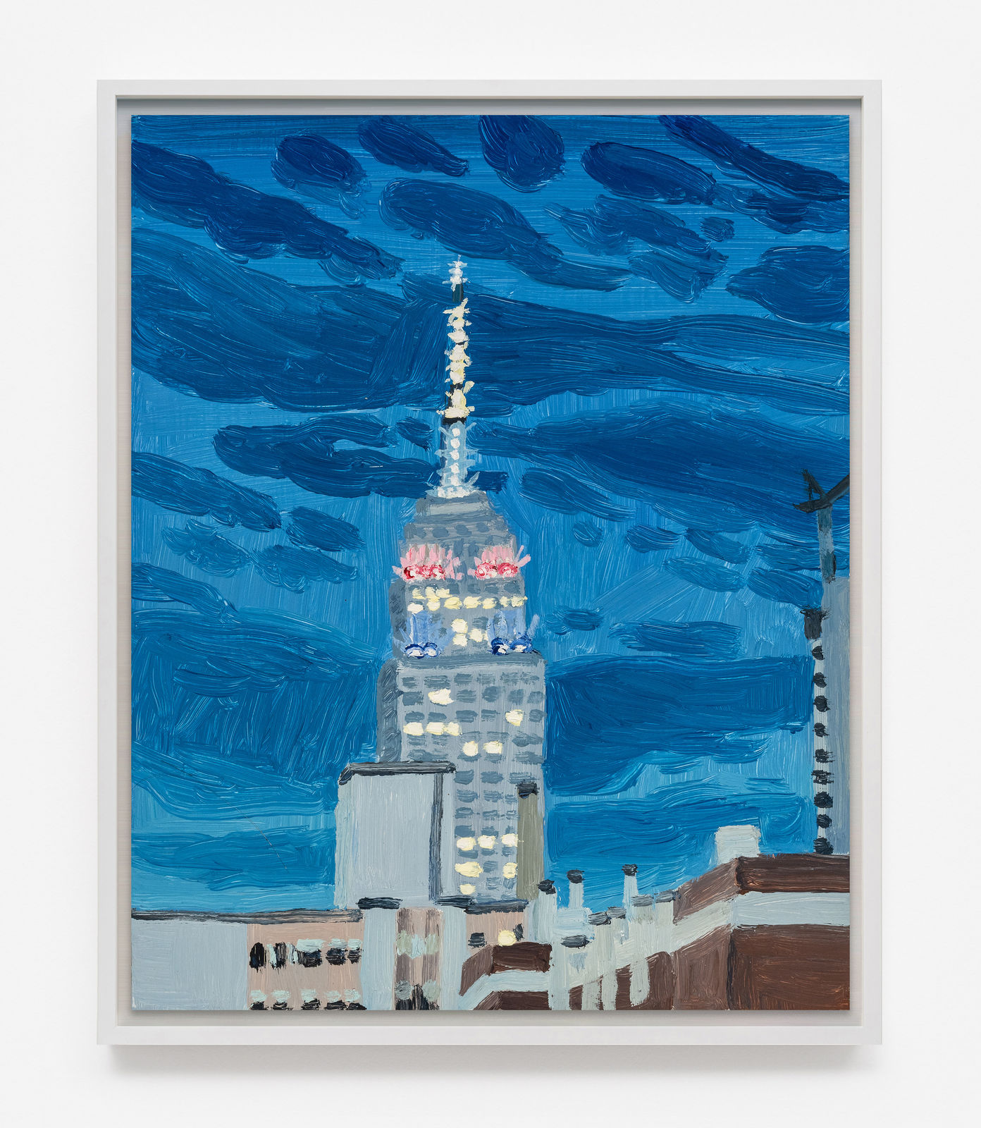 Claudia Keep, May 6th, 8:07 PM, Westside View of the Empire State Building, 2024