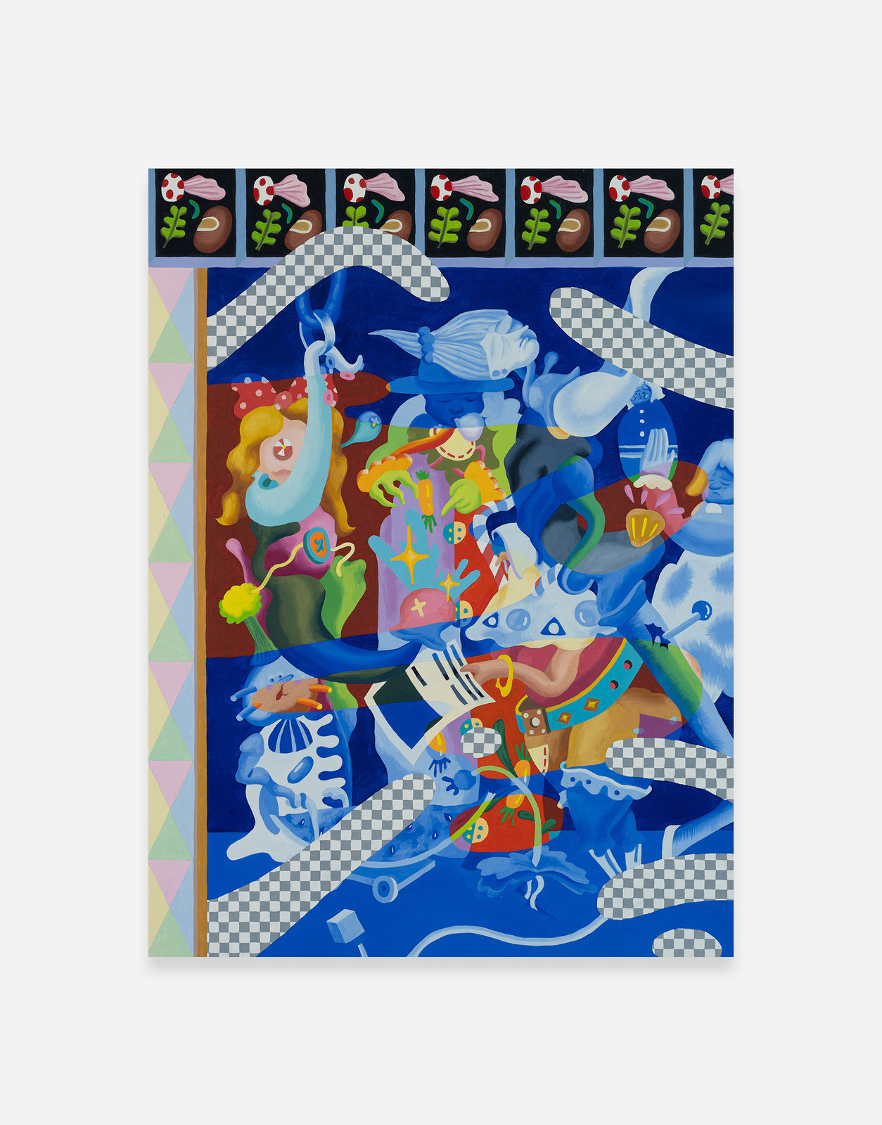 Ziping Wang, Running into everlasting feast, 2023