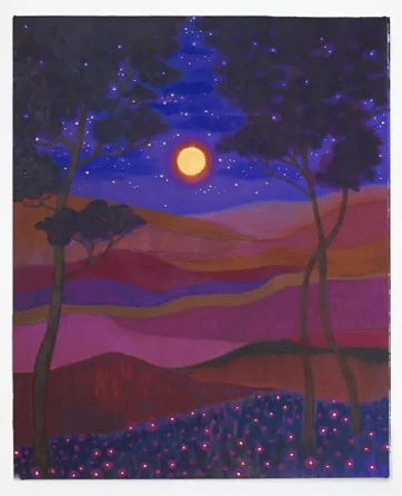 Freya Douglas Morris, Violets, 2023