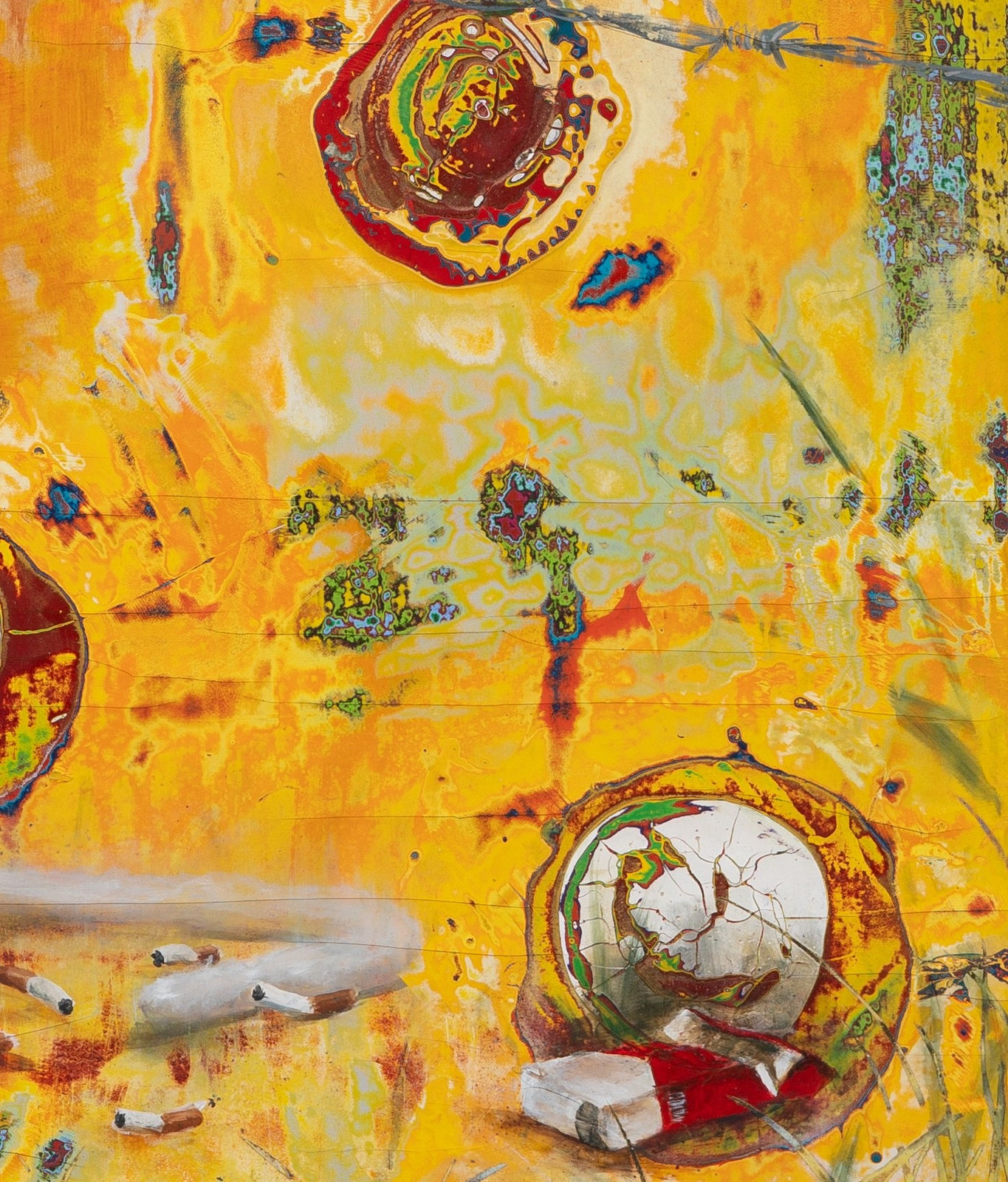 Dennis Miranda Zamorano, A negotiation is a meeting (stealing bananas), 2023