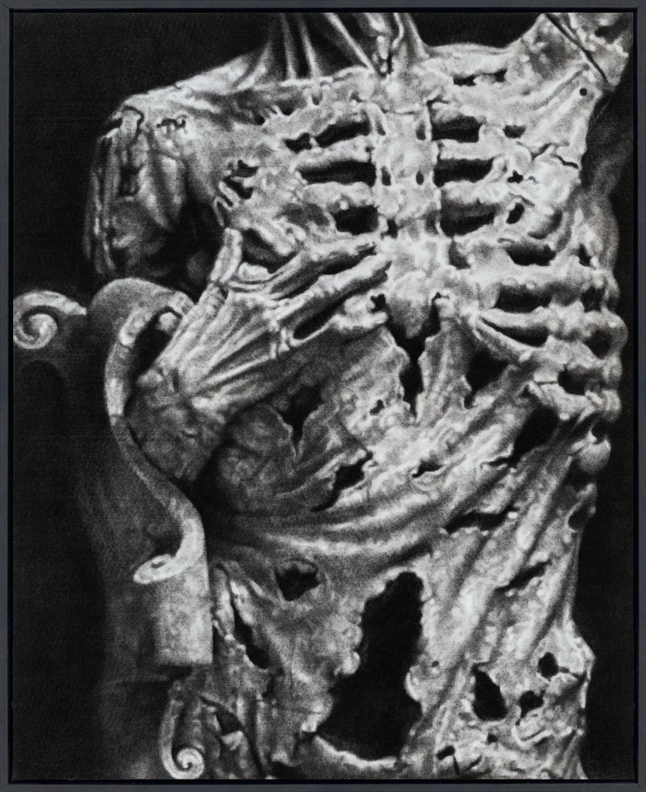 ZHANG Yunyao, Emotion Study II (Quadriptych), 2021 - 2022