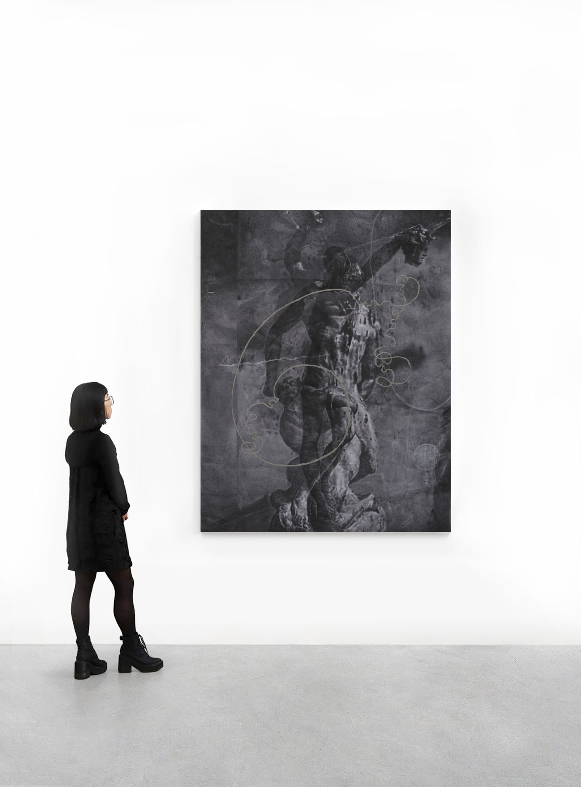 ZHANG Yunyao, Study in Figures (AVDATIA) , 2019