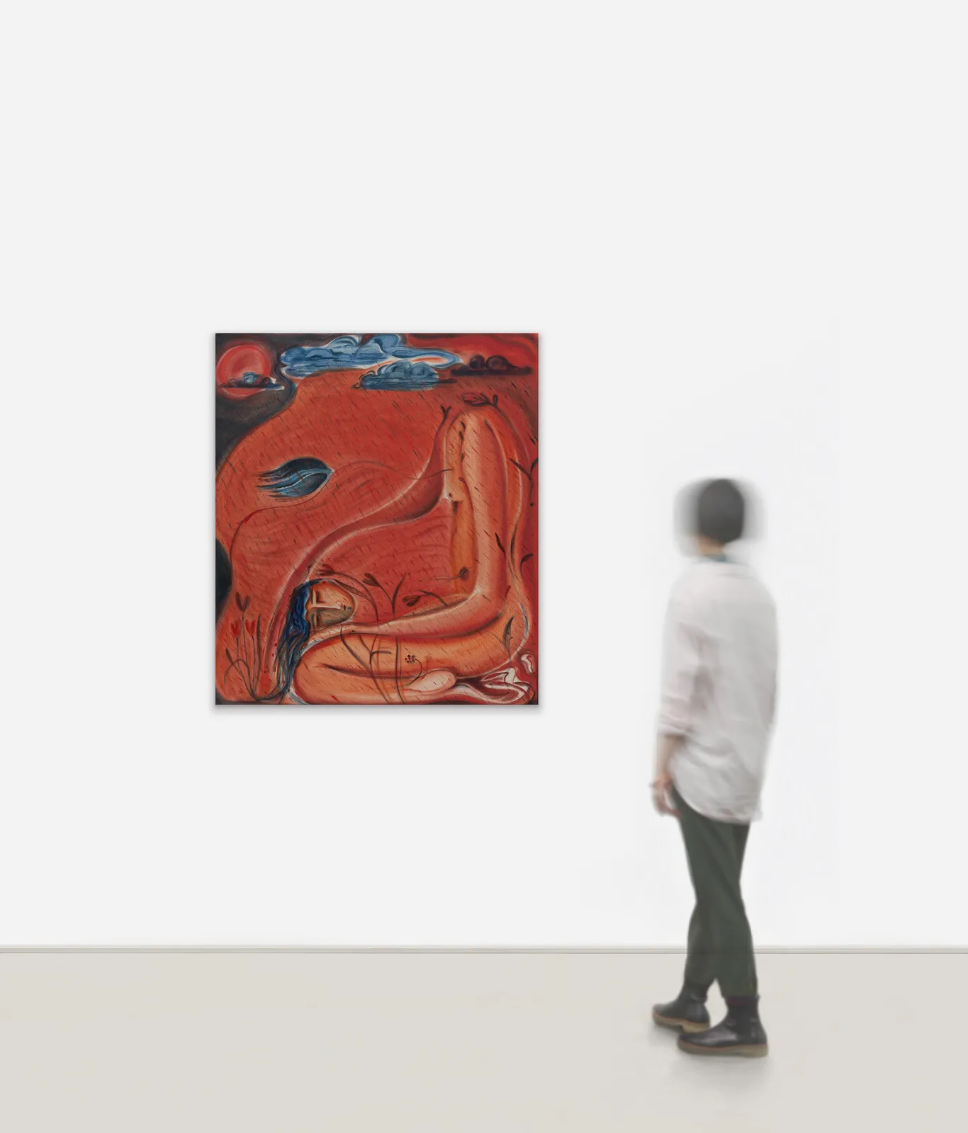 Kinga Bartis, Don’t look down, but remember sometimes, to before you were. It will help you seeing cleaner in darkness, 2024