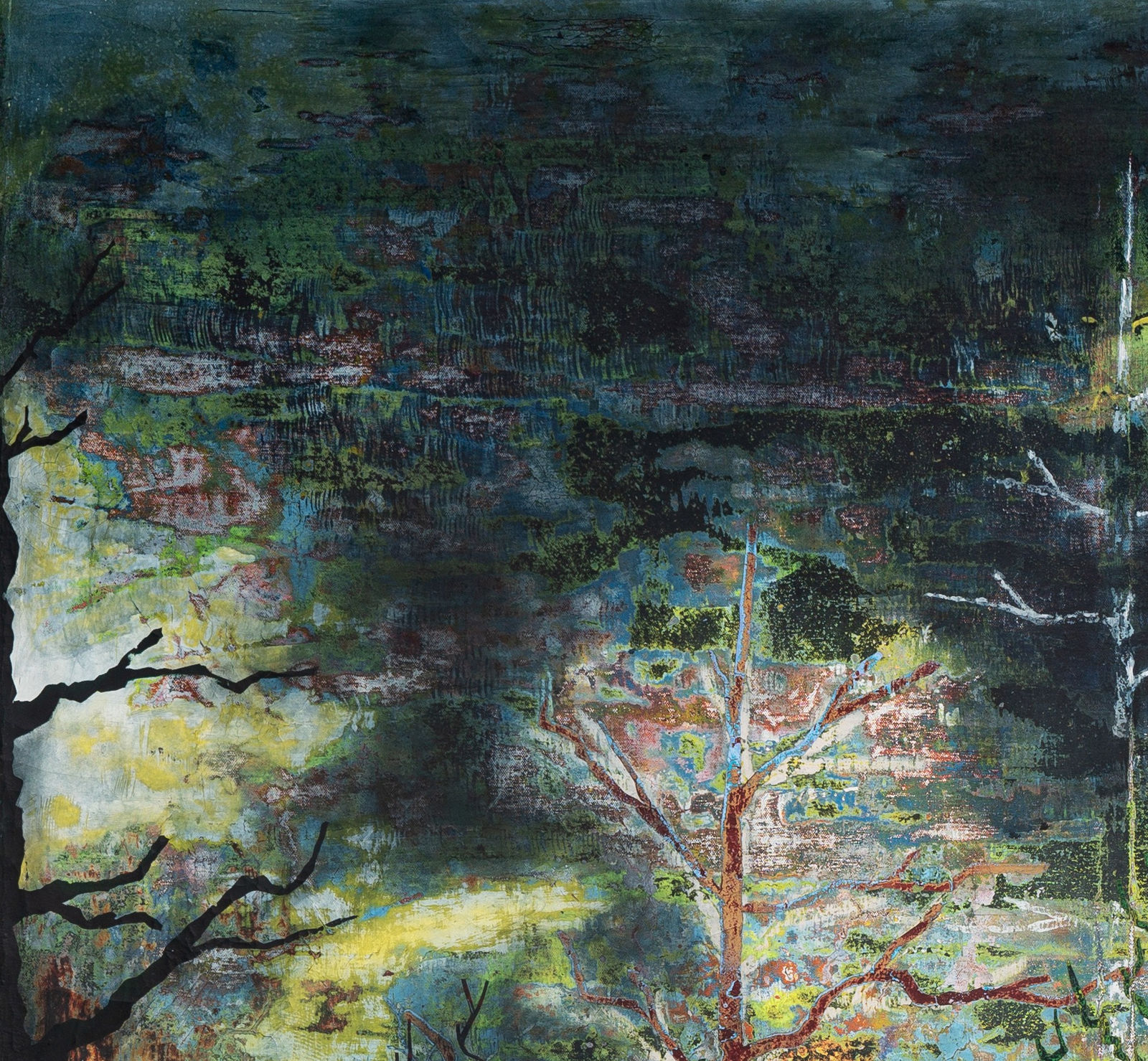 Dennis Miranda Zamorano, A landscape anchored in memory is a labyrinth, 2023