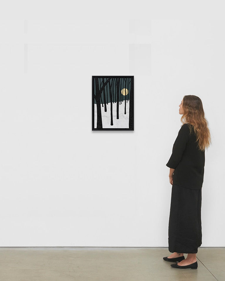 Laurent Pernot, The silent forest, 2024