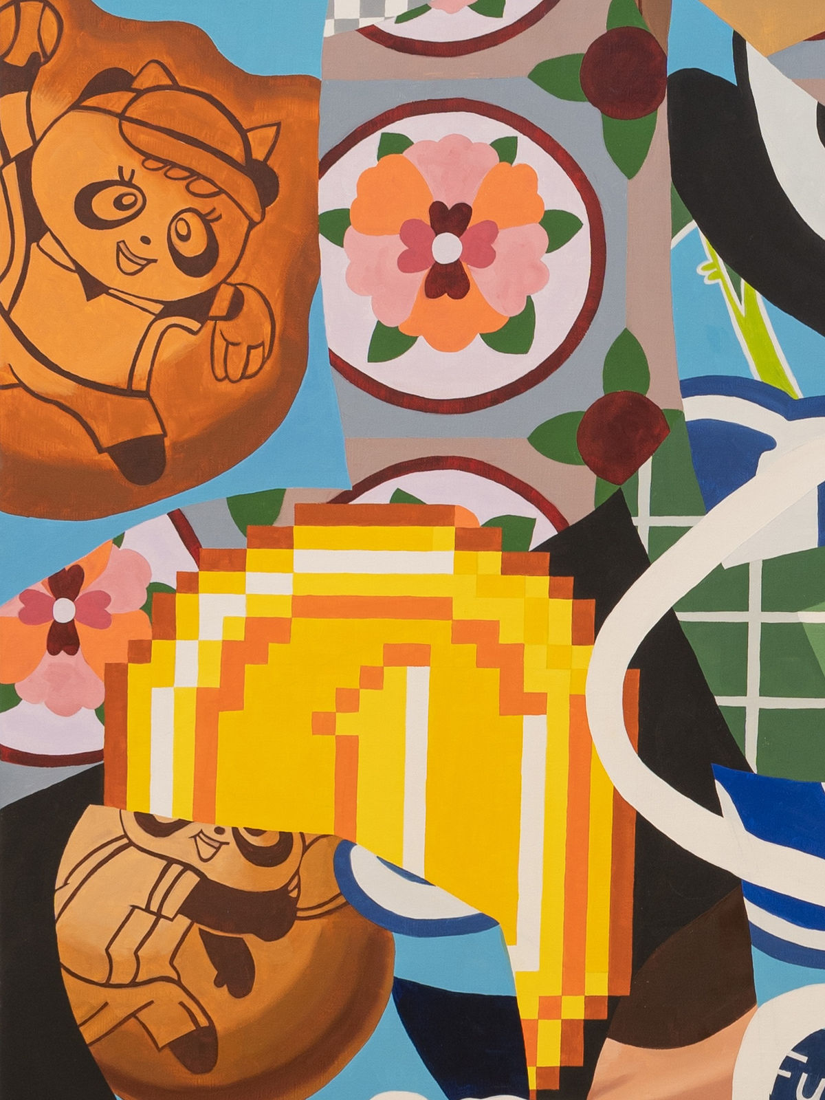 Ziping Wang, Attempt of figure painting, 2021