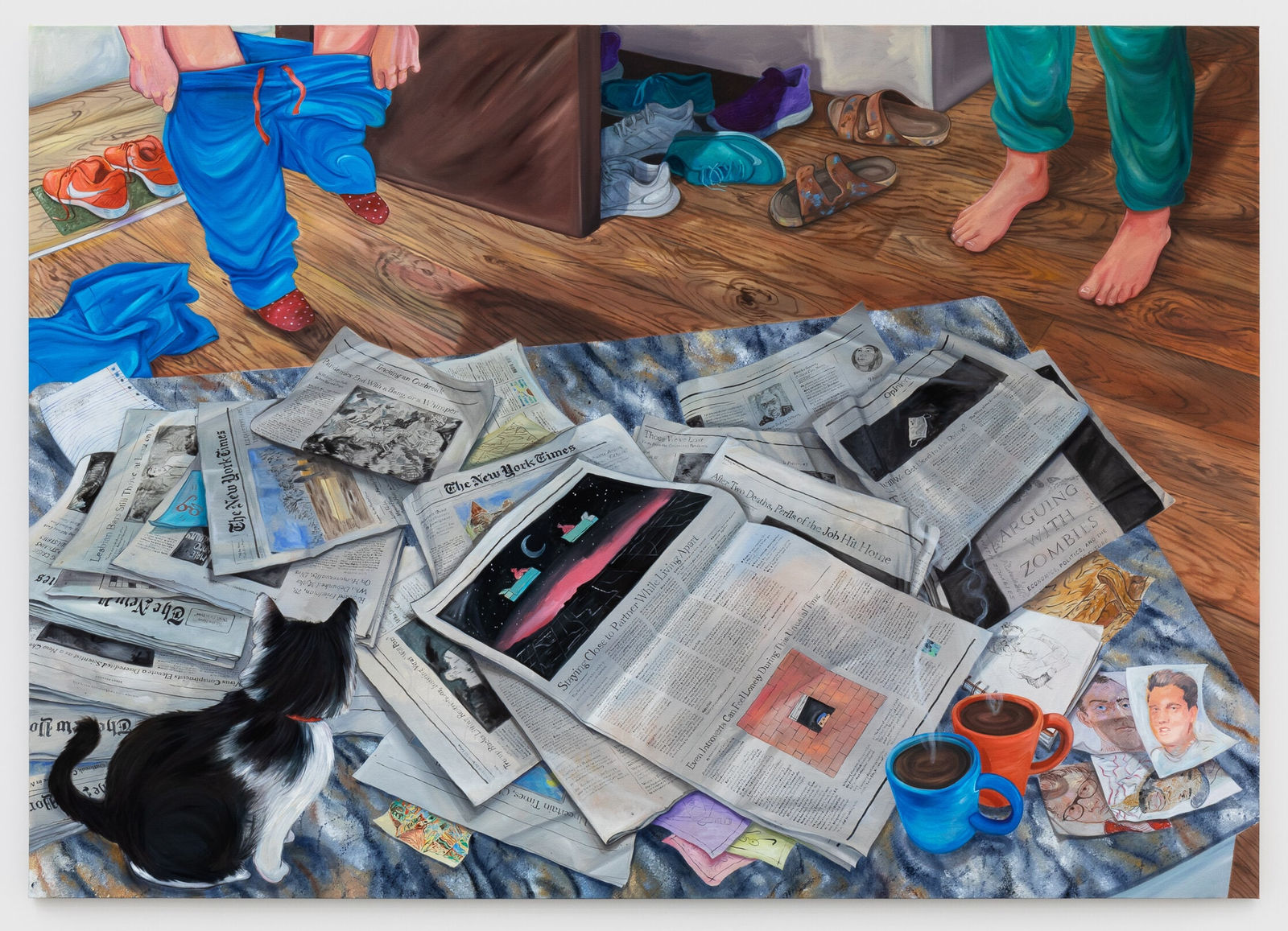 Rebecca Ness, Holly Coming Home, 2020