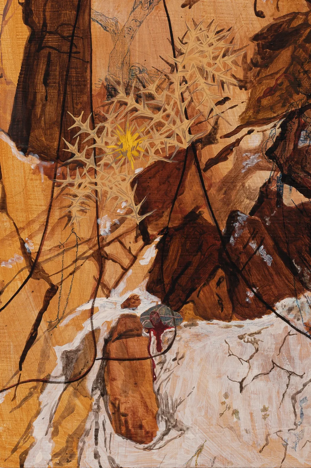 Dianna Settles, Again we're going to begin all of us against the great defeat of the world (blood from a stone), 2024