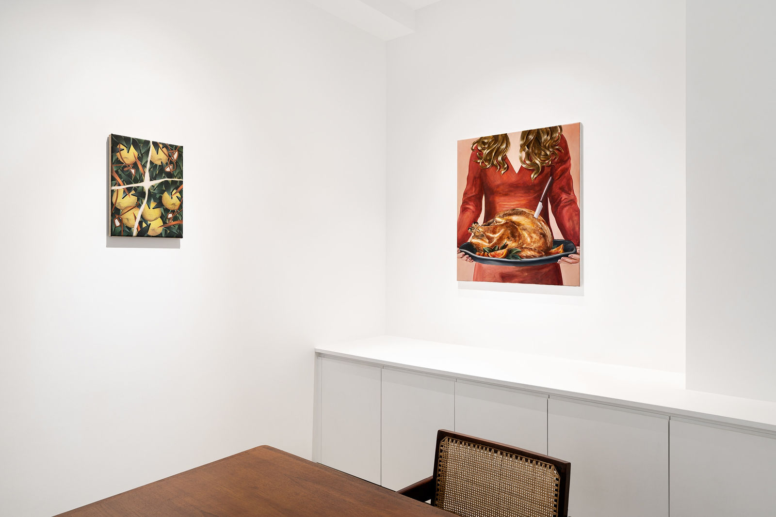 László von Dohnányi, A bunch of yellow apples, 2023