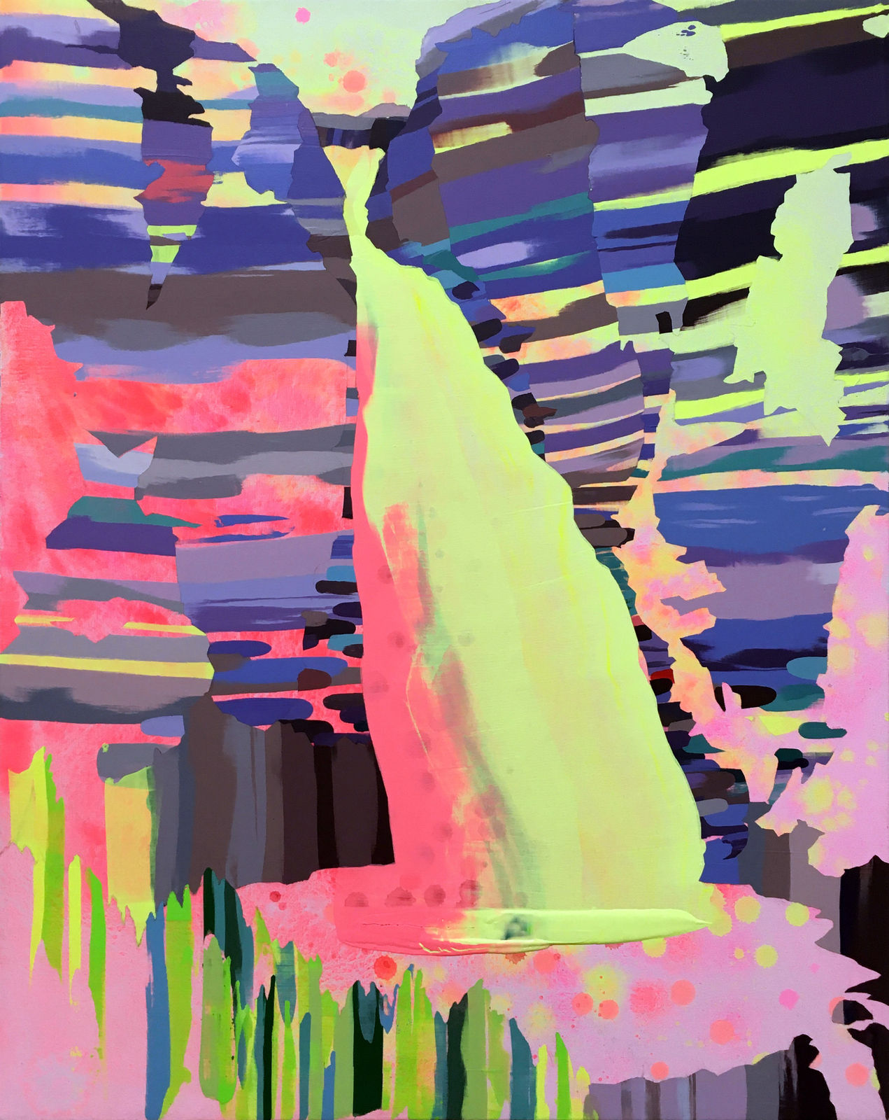 Pearl C. Hsiung, They (Taranaki Falls), 2019