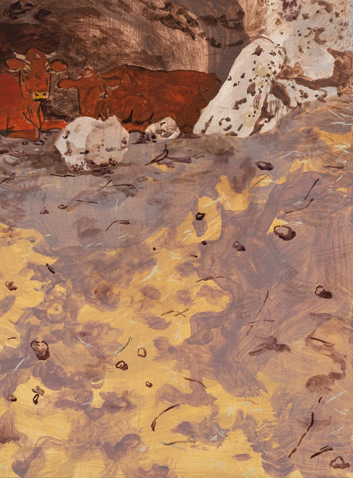 Dianna Settles, A life as a stable (the Living are on their way. The Dead only have come home between heaven and earth, a traveler's lodge), 2024