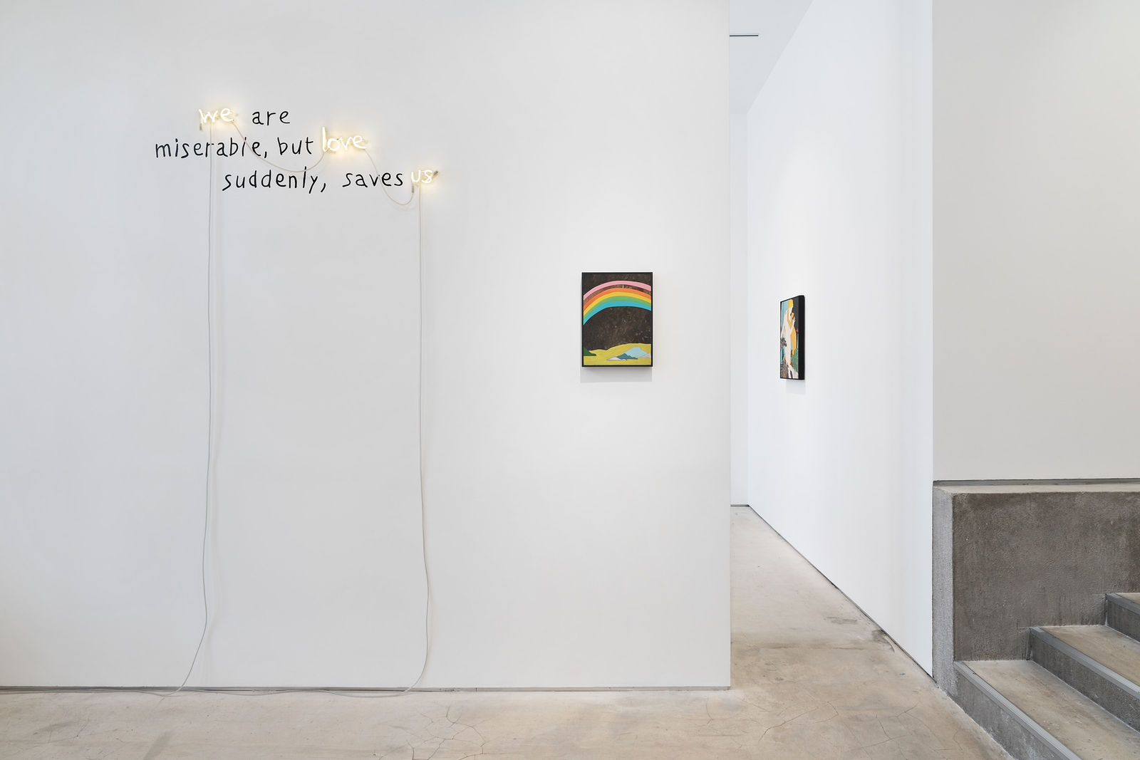 Laurent Pernot, We are miserable, but love, suddenly, saves us, 2022