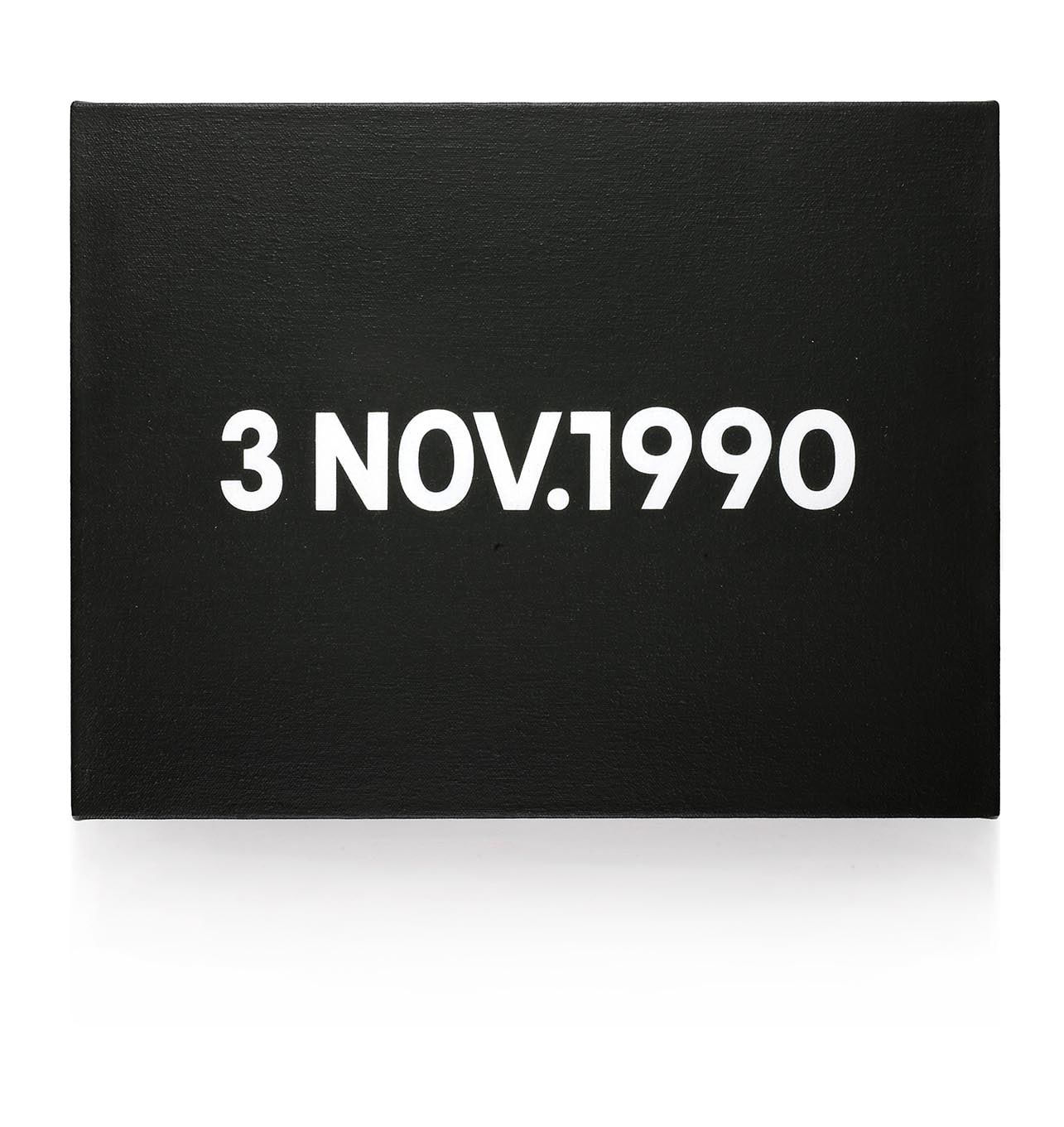On Kawara, 3 Nov. 1990, 1990