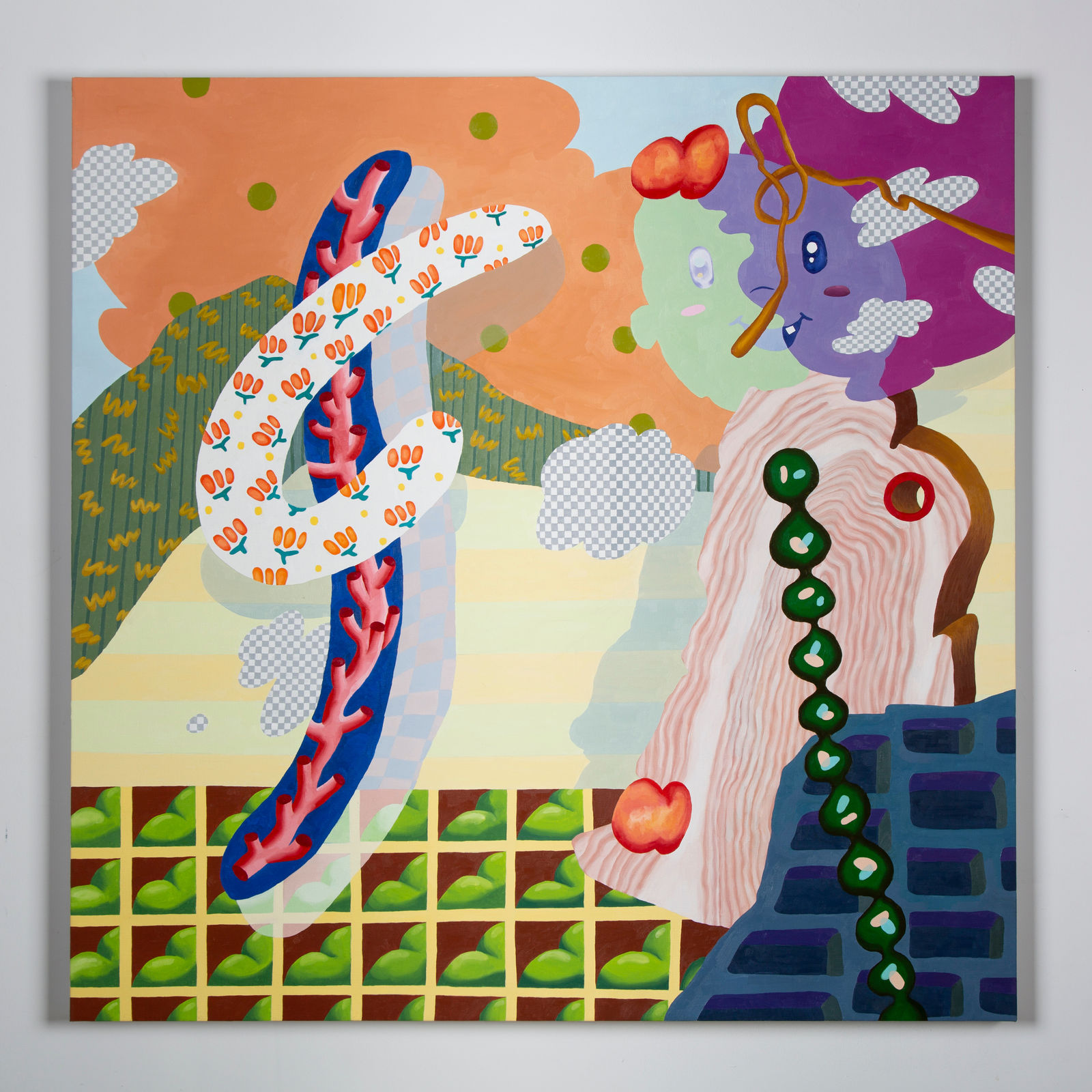 Ziping Wang, Moist Grassland, 2019