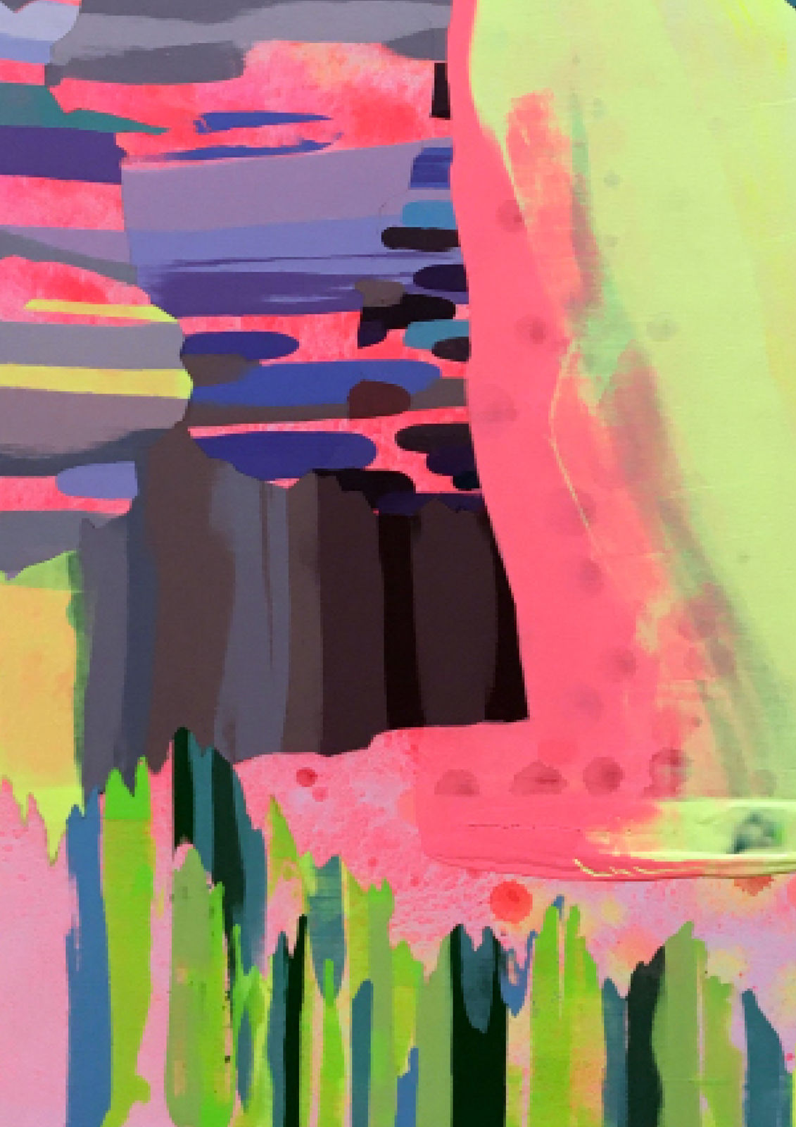 Pearl C. Hsiung, They (Taranaki Falls), 2019