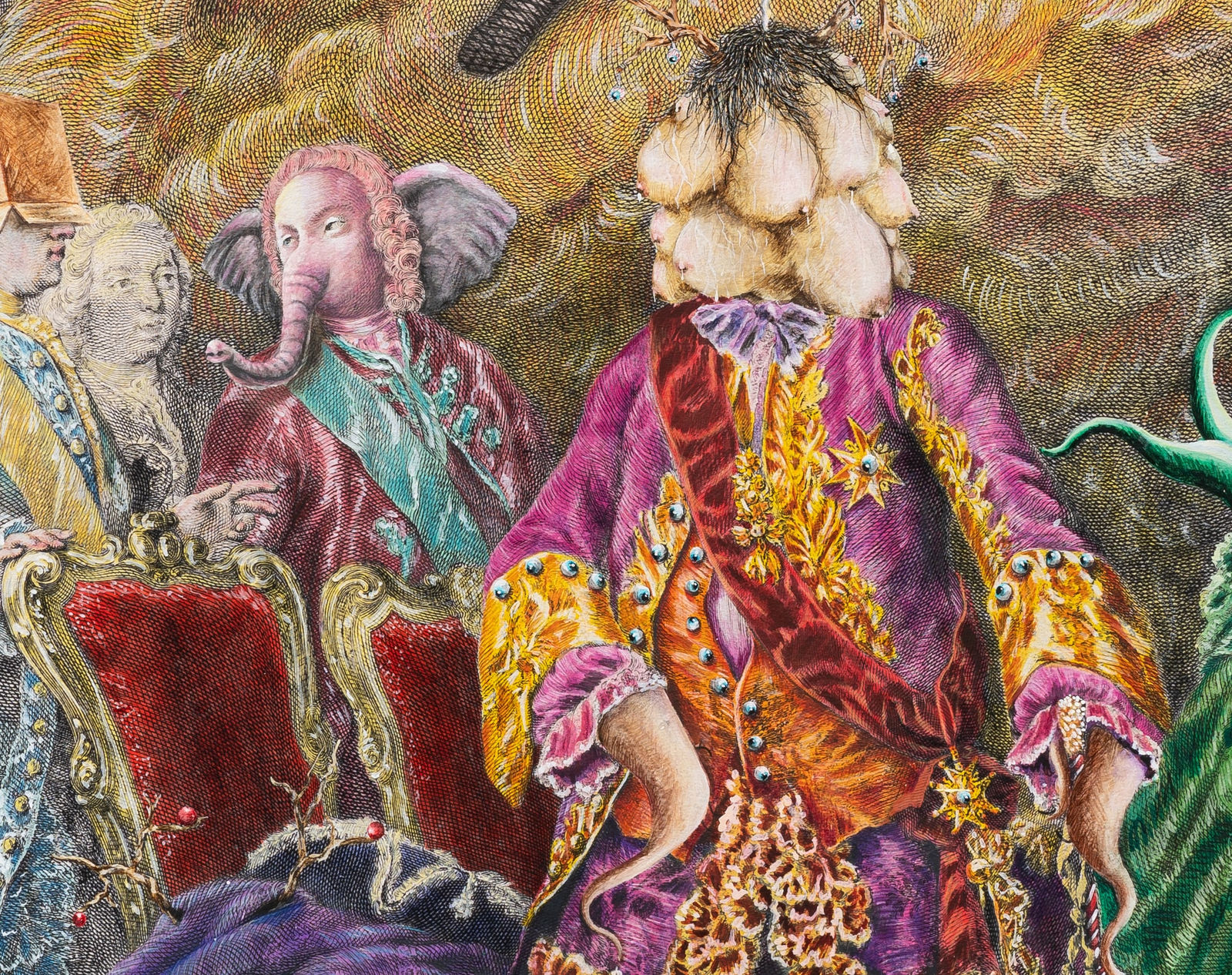 Dennis Miranda Zamorano, Insomnia (family portrait), 2024