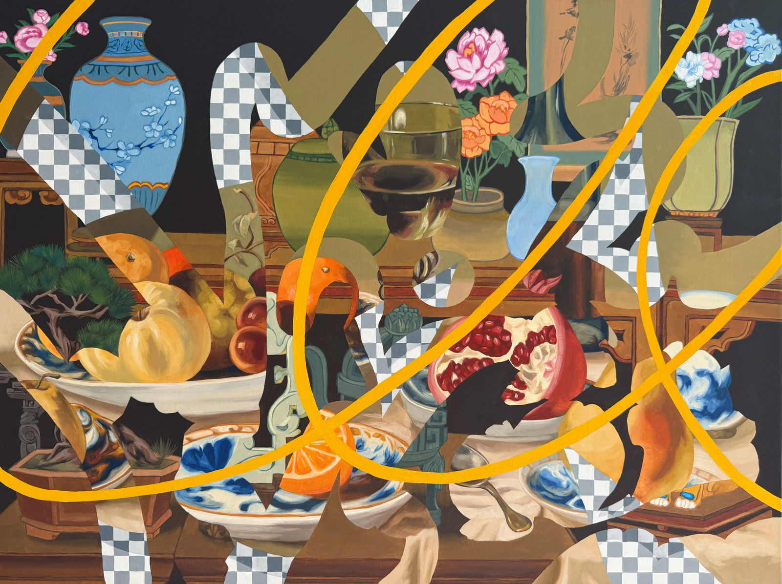 Ziping Wang, Median of relationships关系的中位数, 2025