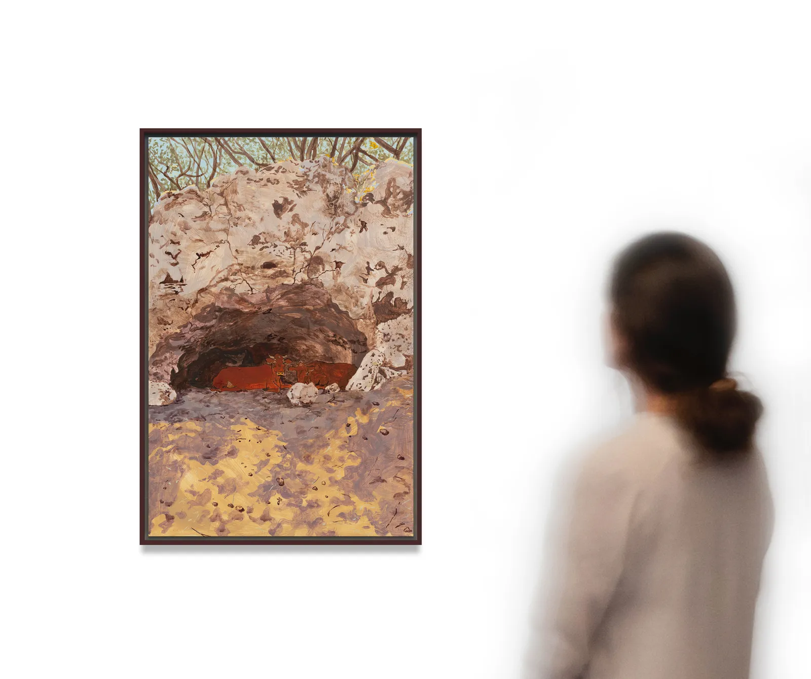 Dianna Settles, A life as a stable (the Living are on their way. The Dead only have come home between heaven and earth, a traveler's lodge), 2024