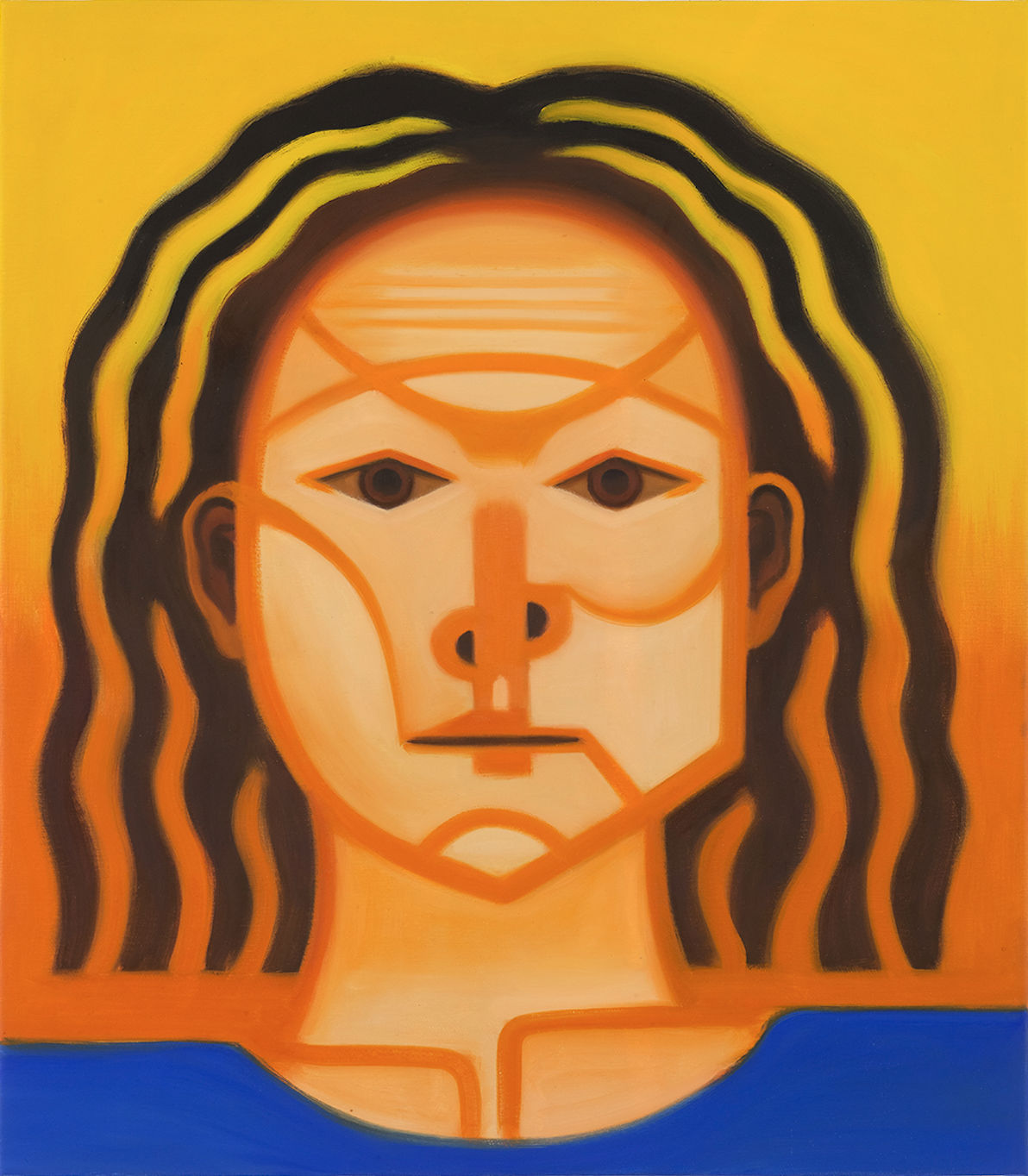 Yang Semine, In Orange, 2023