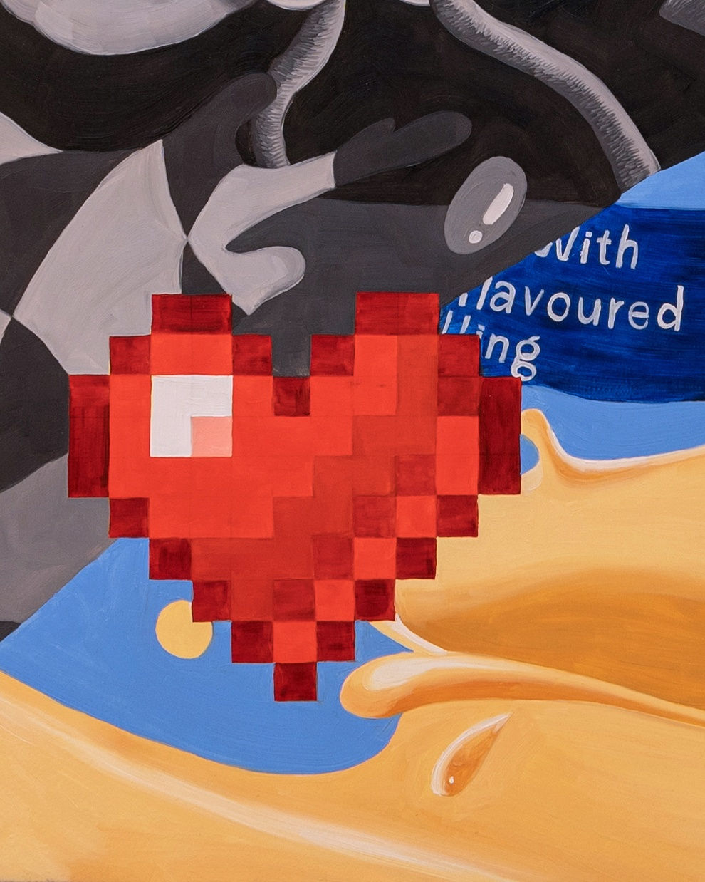 Ziping Wang, Burning glass candle, 2021