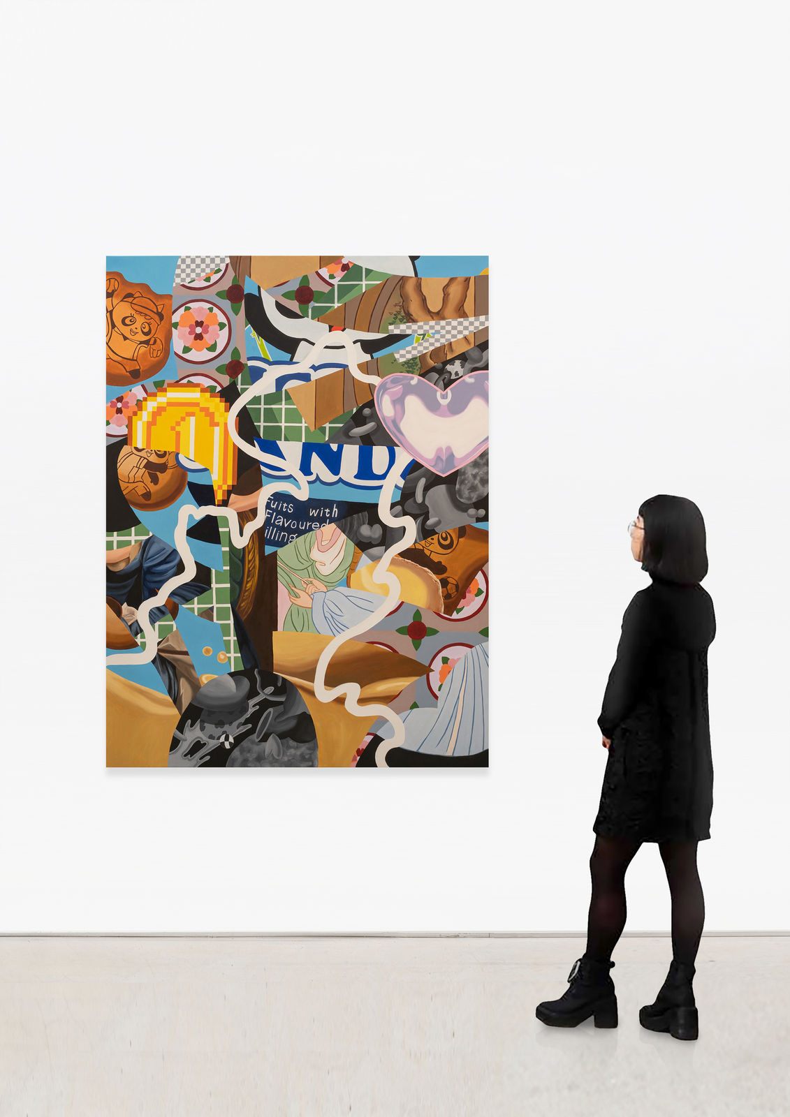 Ziping Wang, Attempt of figure painting, 2021