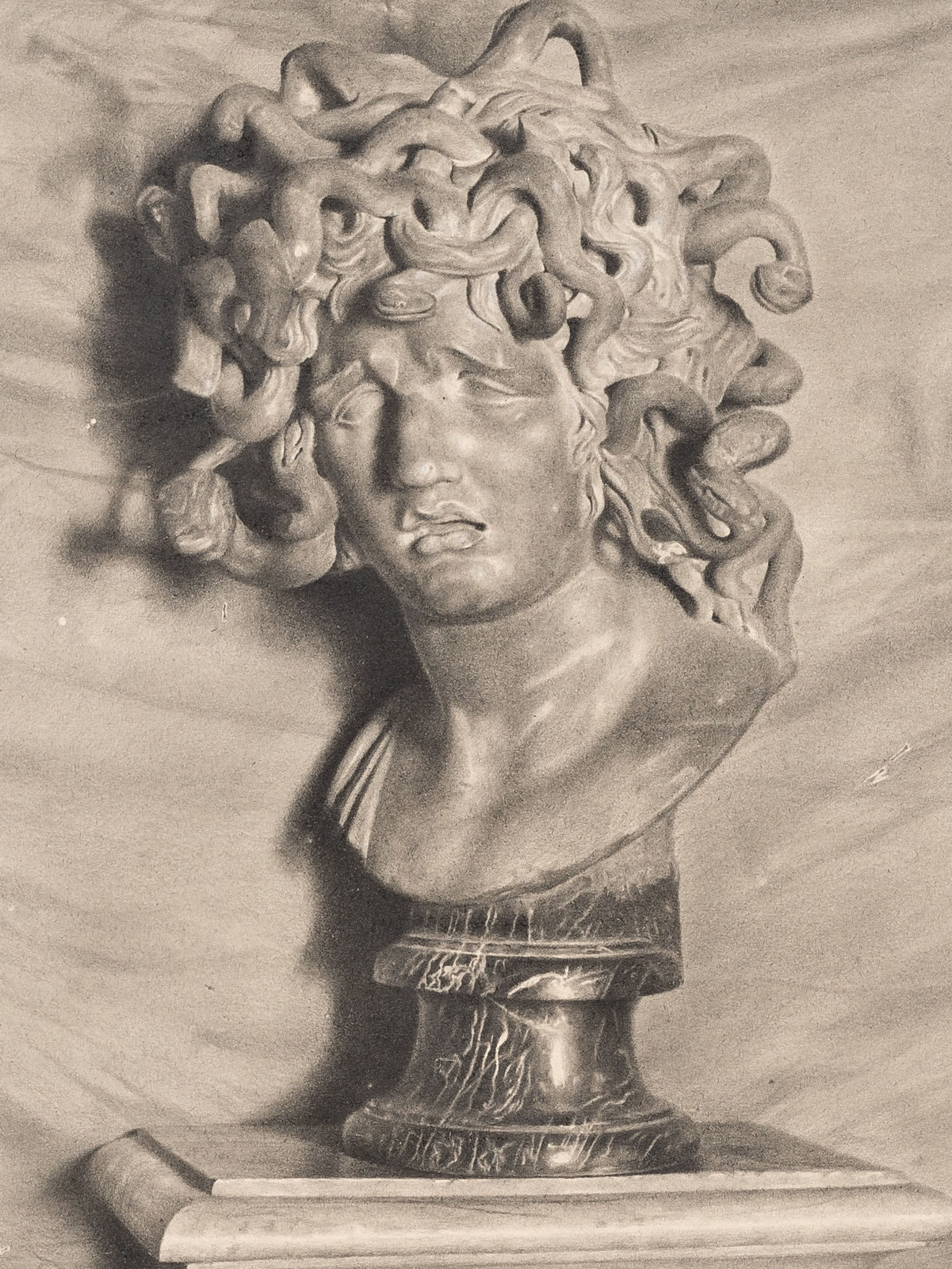 ZHANG Yunyao, Study in the head, 2021