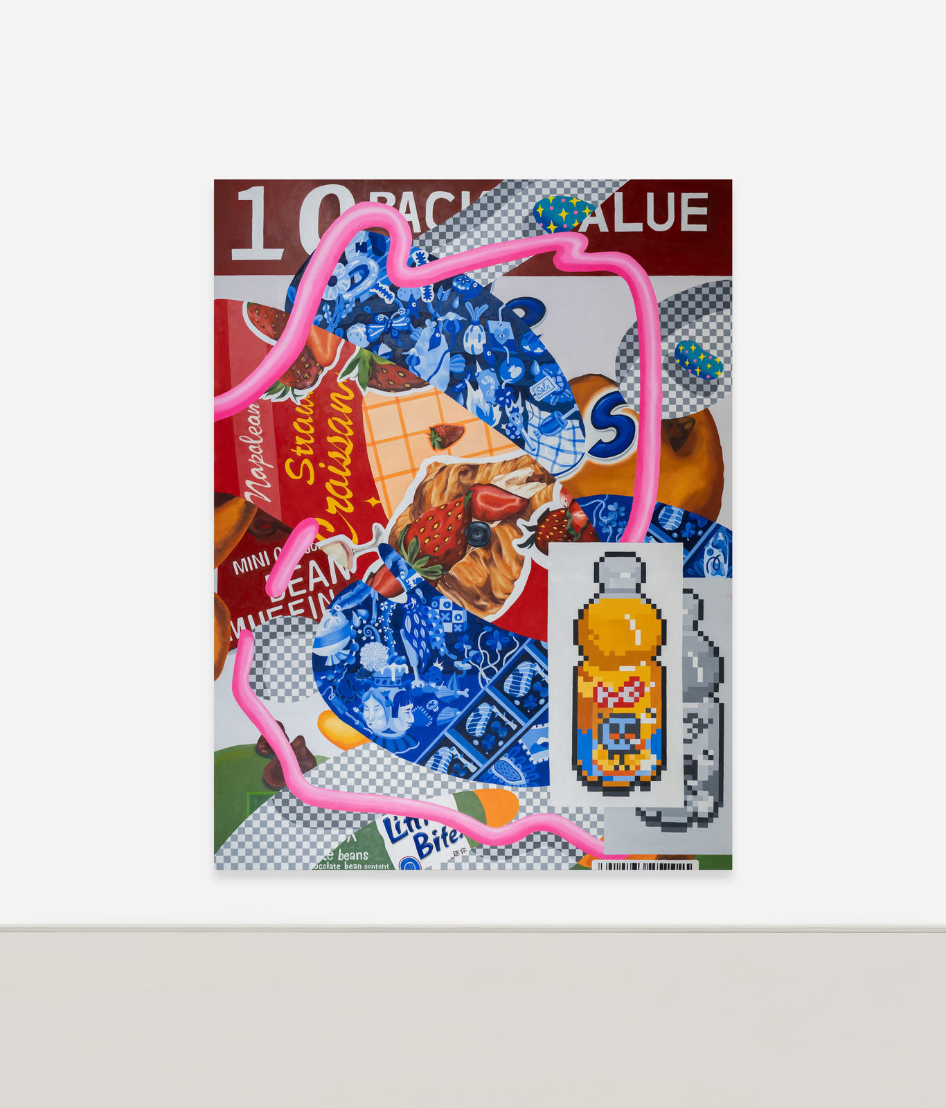 Ziping Wang, Warmth of cobalt, 2023